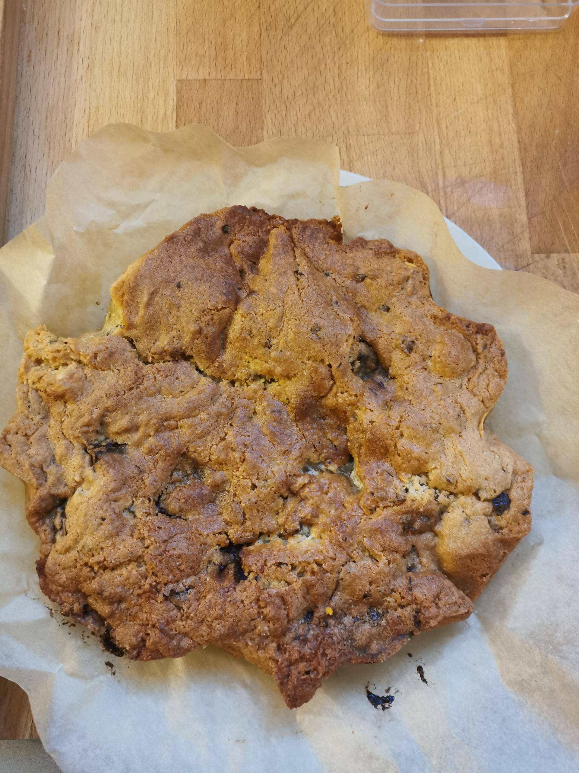 Cookie géant choco-noisette - Recette Cookeo | Moulinex