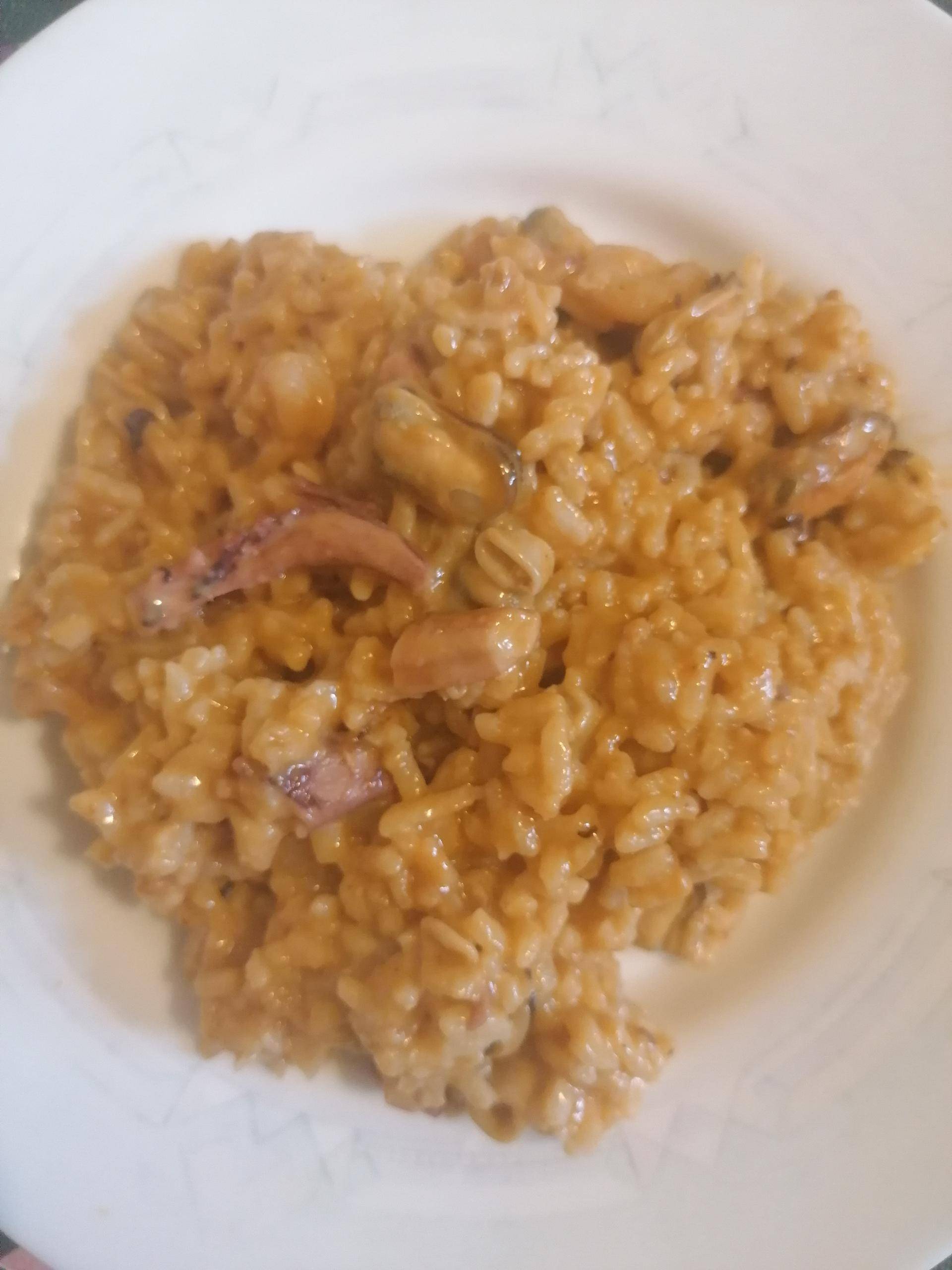 Risotto fruits de mer bisque homard - Recette Cookeo | Moulinex