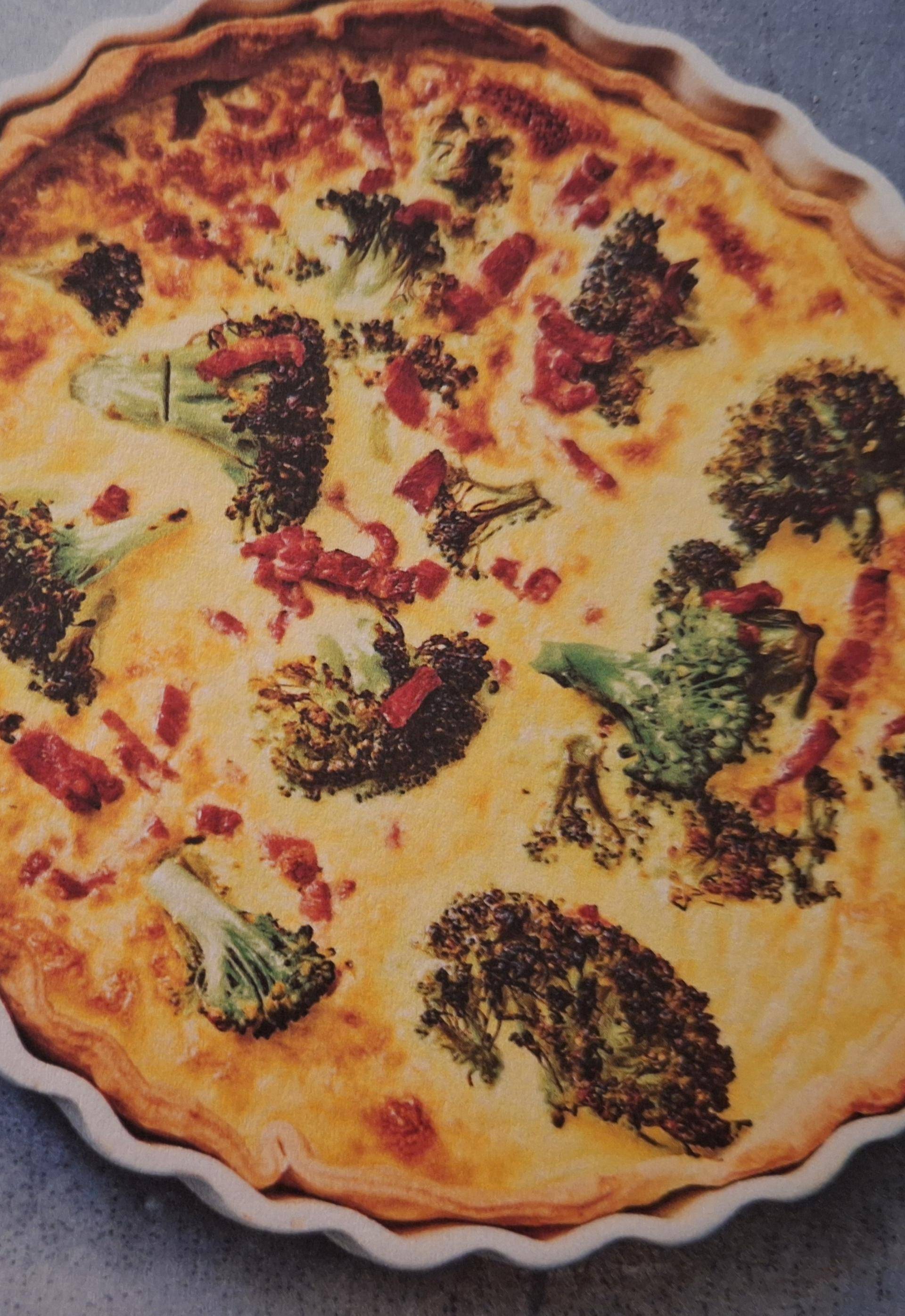 Quiche au Brocoli et Lardons - Recette Cookeo 9in1 | Moulinex