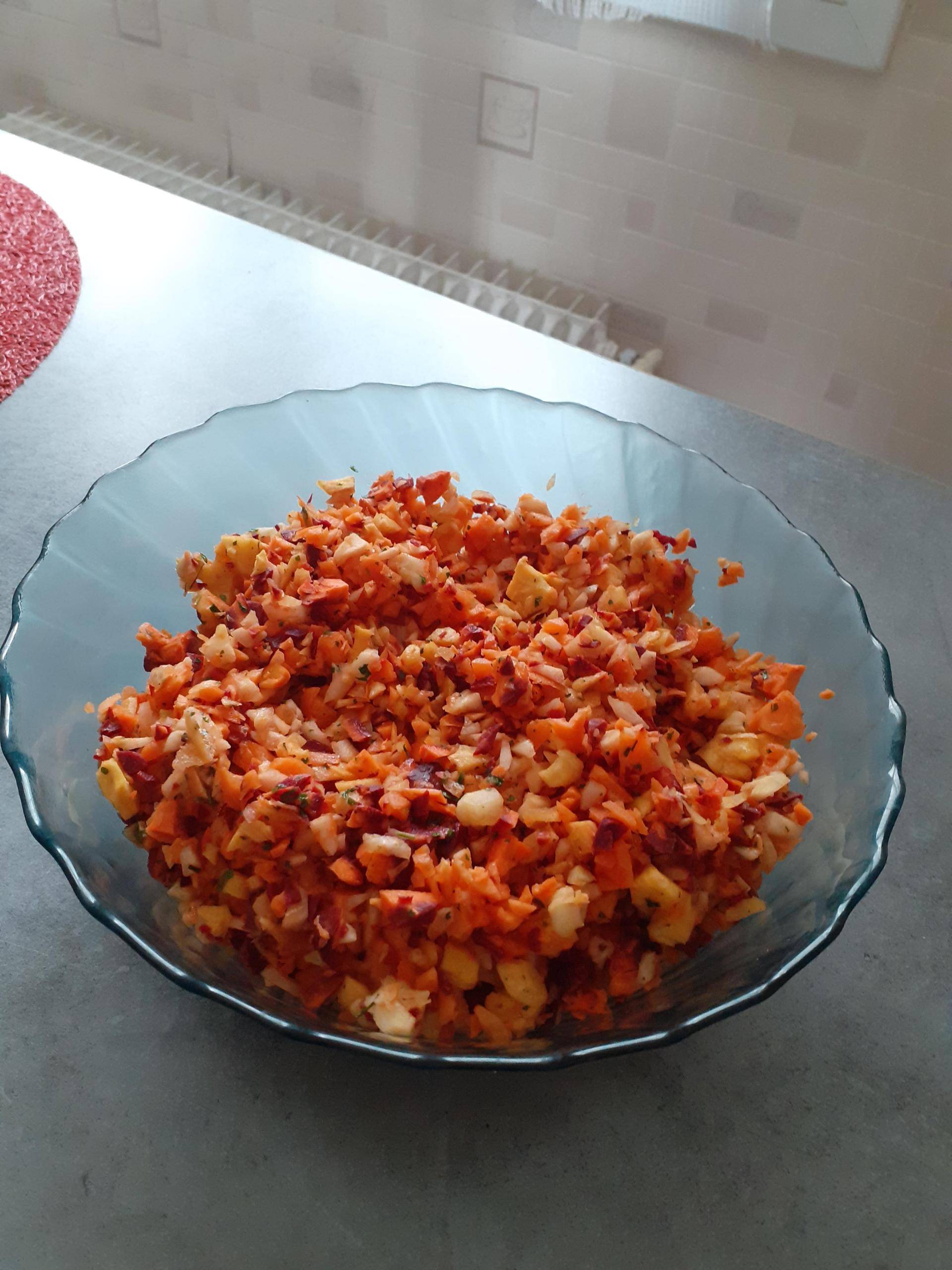 Salade carottes croquantes - Recette Companion | Moulinex