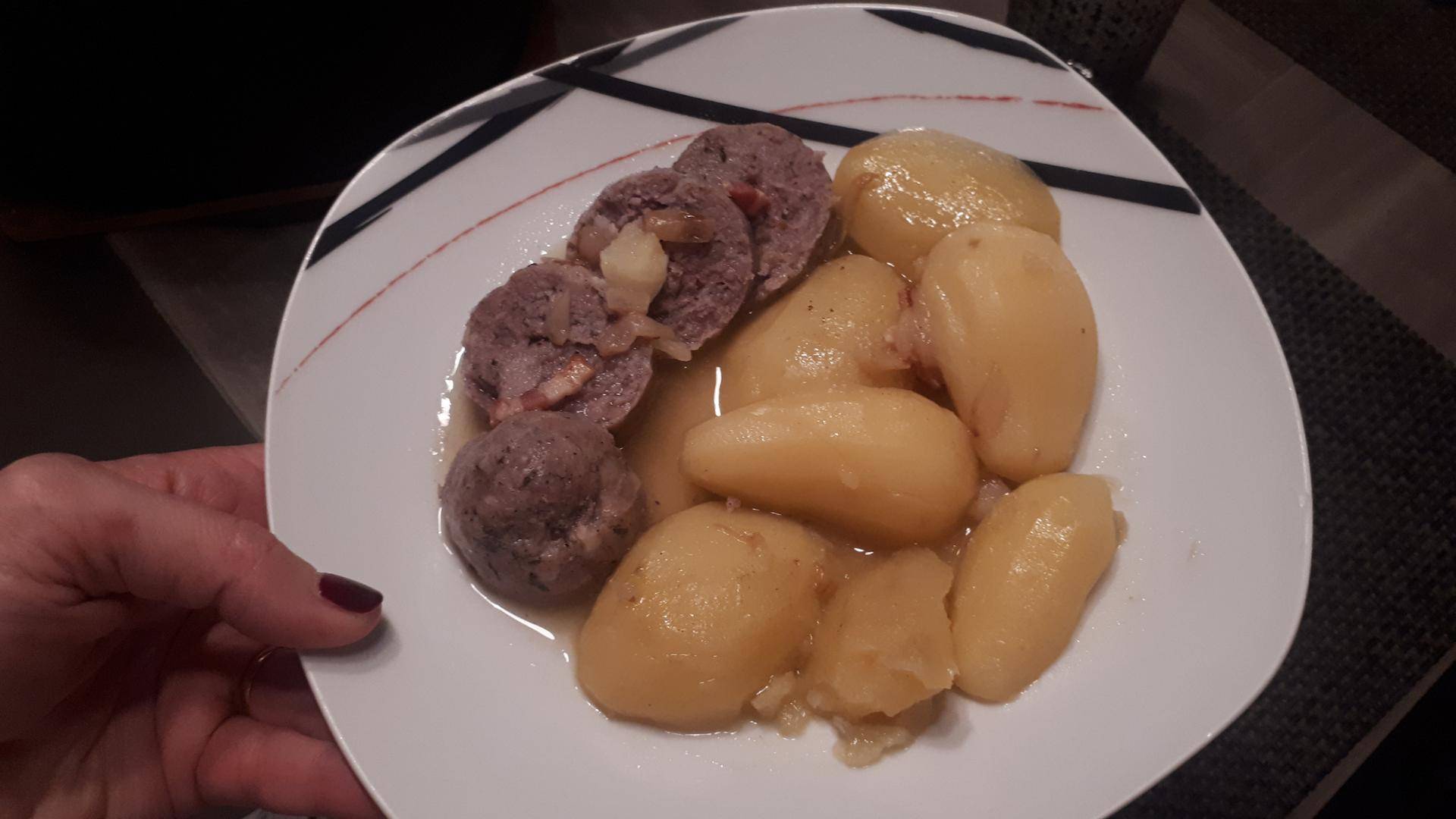 Saucisson à cuire et pomme de terre - Recette Cookeo | Moulinex