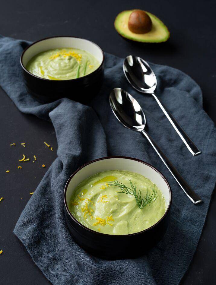 Soupe avocat-concombre épicée - Recette Perfectmix + | Moulinex