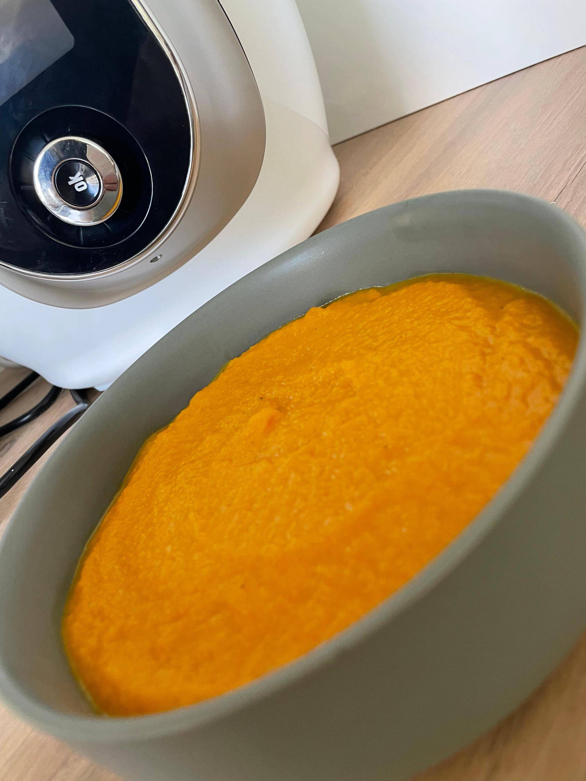 Velouté de carottes au curry, curcuma et lait de coco - Recette Cookeo | Moulinex