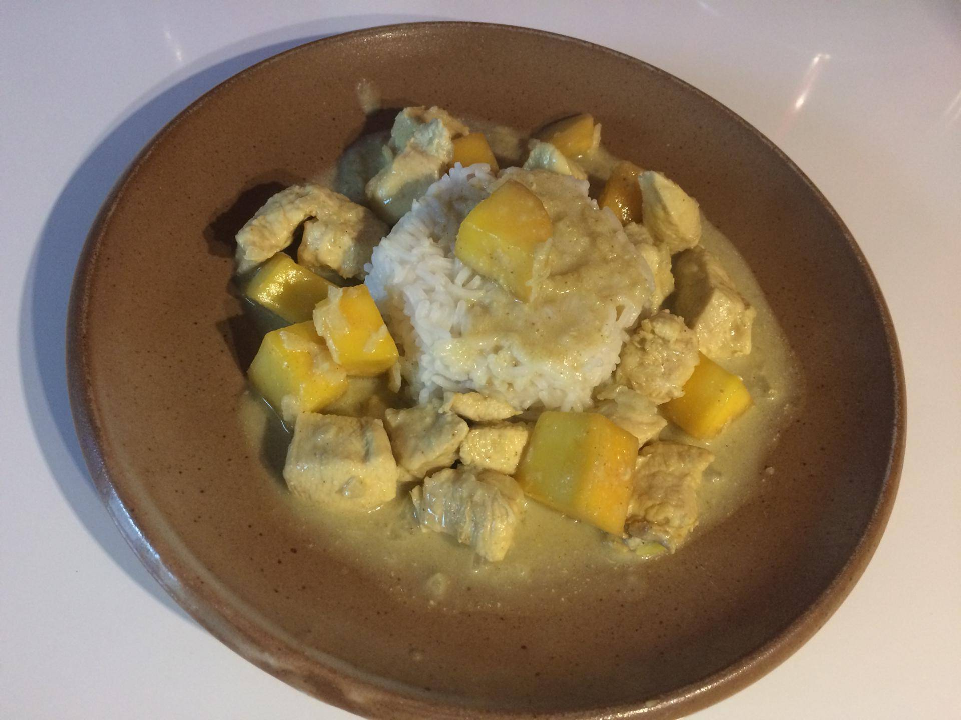 Poulet mangue-coco - Recette Companion | Moulinex