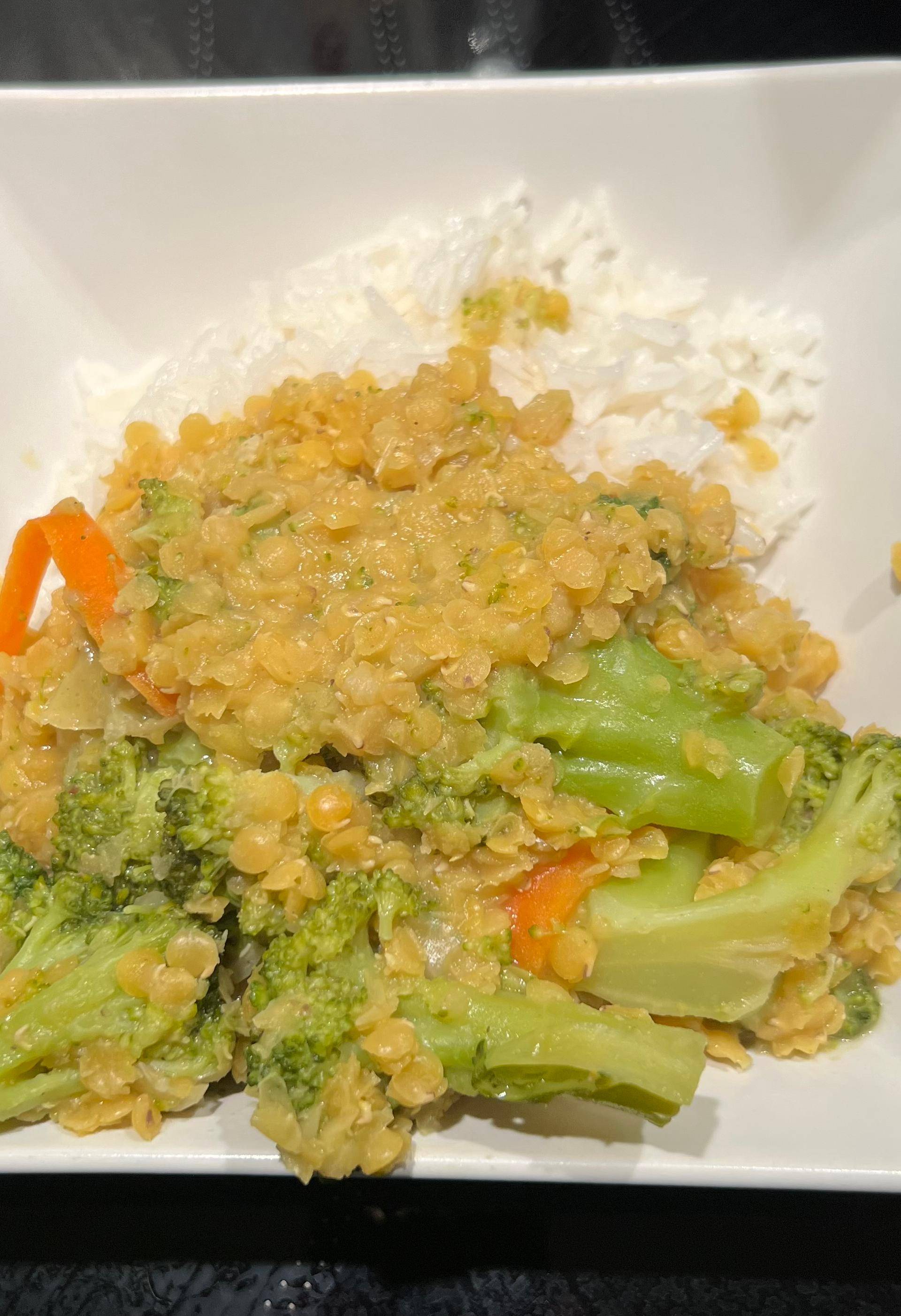Curry de tofu et brocolis - Recette Cookeo | Moulinex