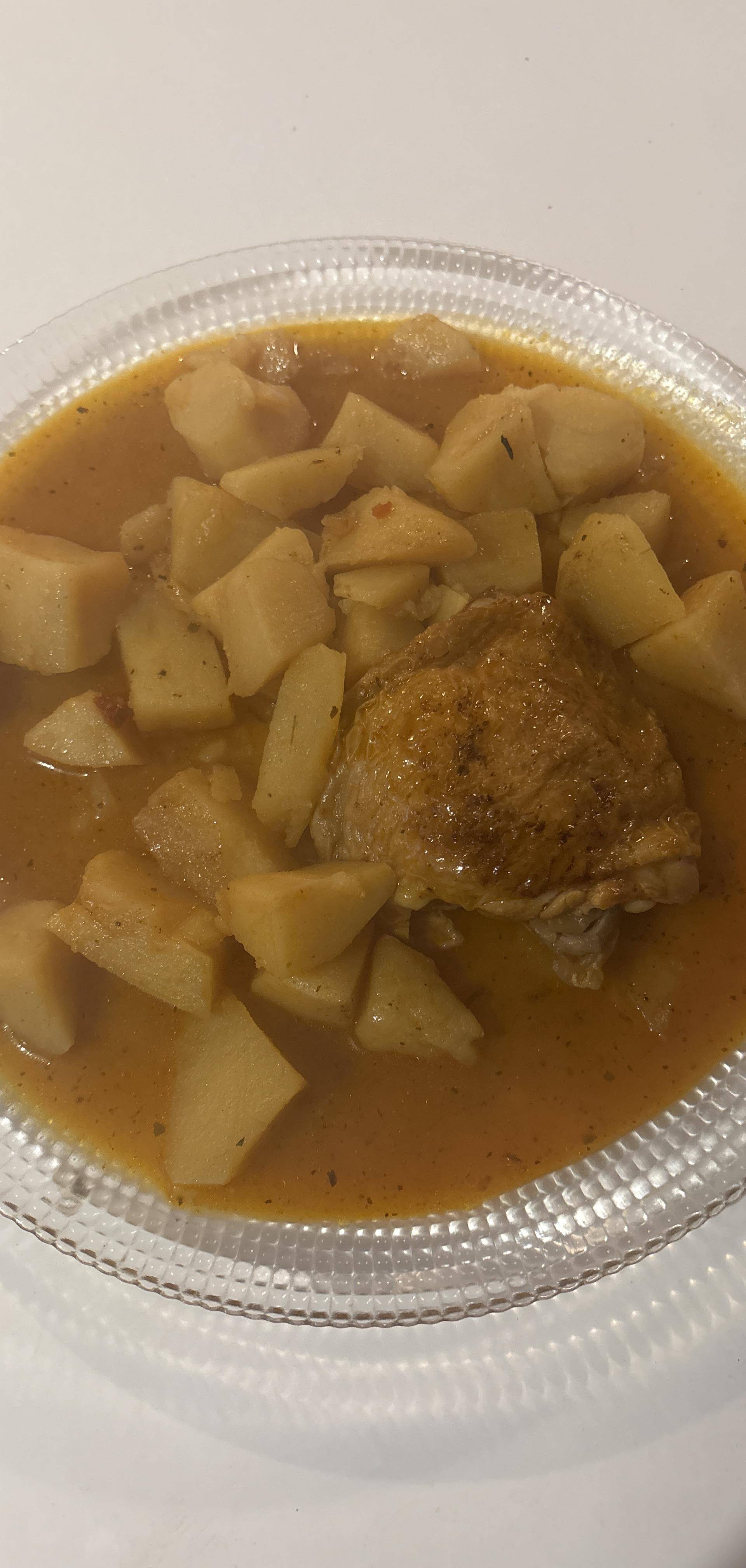 Haut de cuisses de poulet aux patates a la sauce paprika. - Recette Cookeo 9in1 | Moulinex