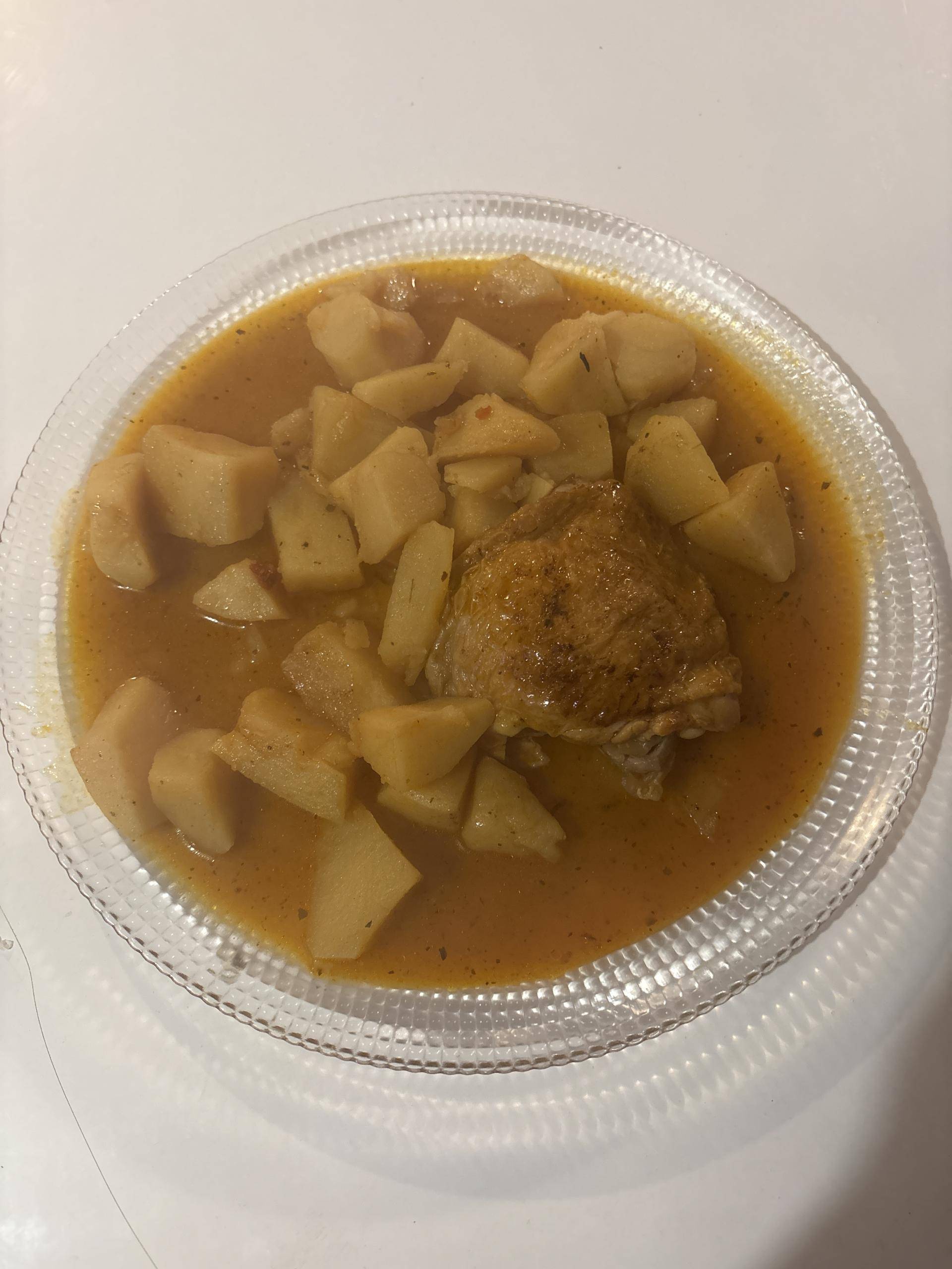 Haut de cuisses de poulet aux patates a la sauce paprika. - Recette Cookeo 9in1 | Moulinex