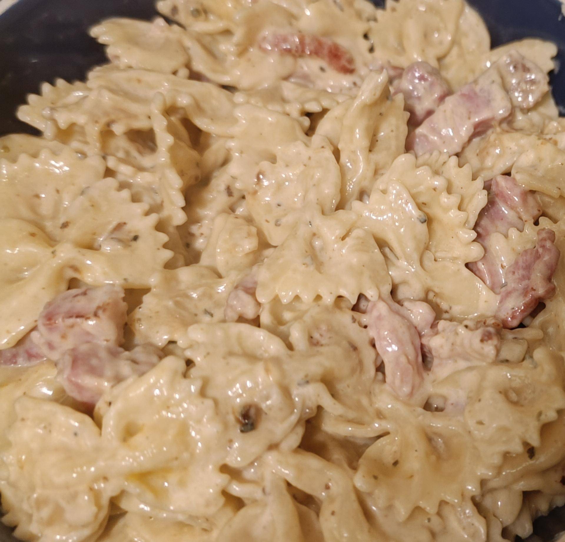 Pate crème carbo a ma façon - Recette Cookeo V3 | Moulinex