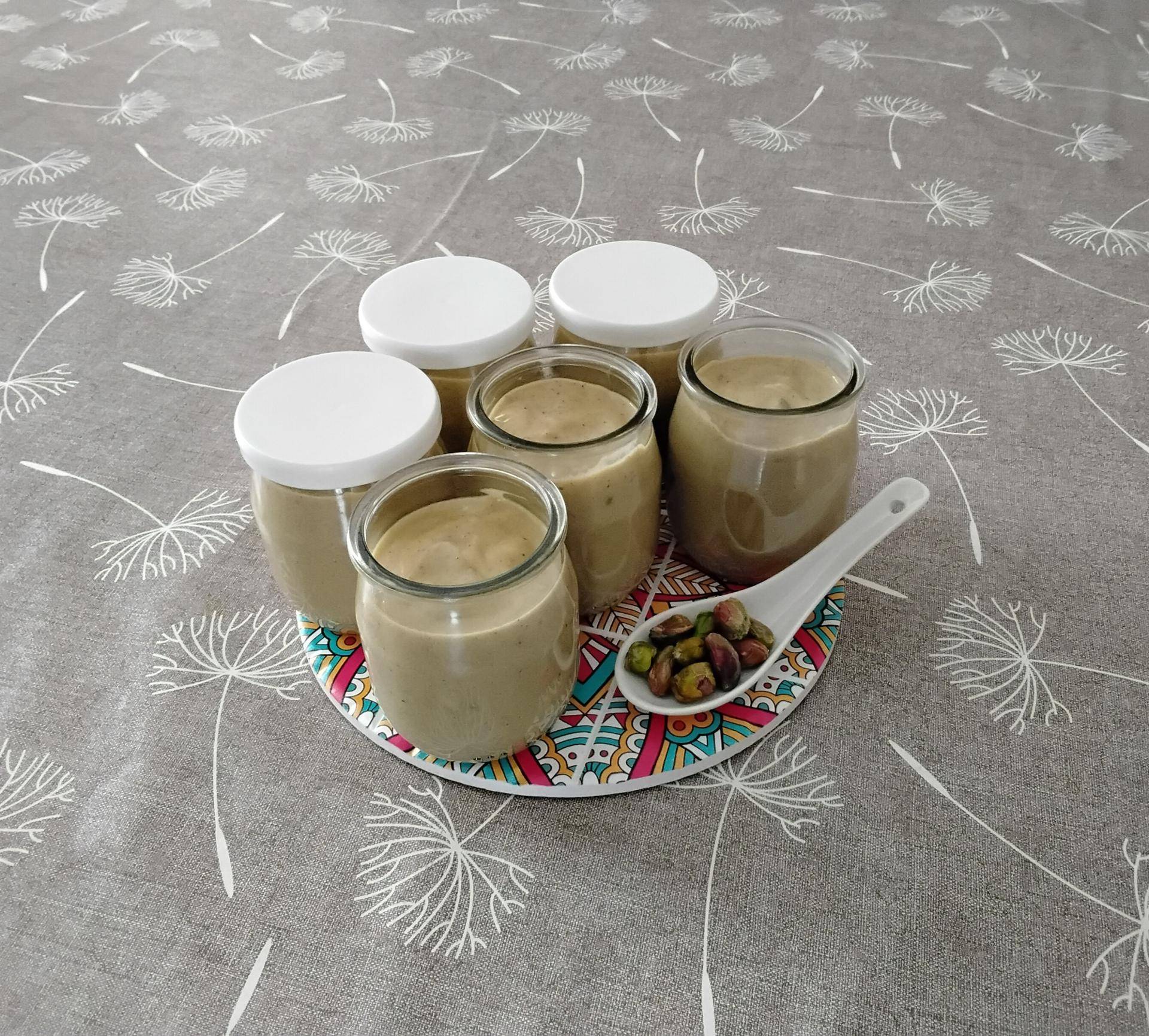 Crème dessert à la pistache - Recette Companion Connect XL | Moulinex