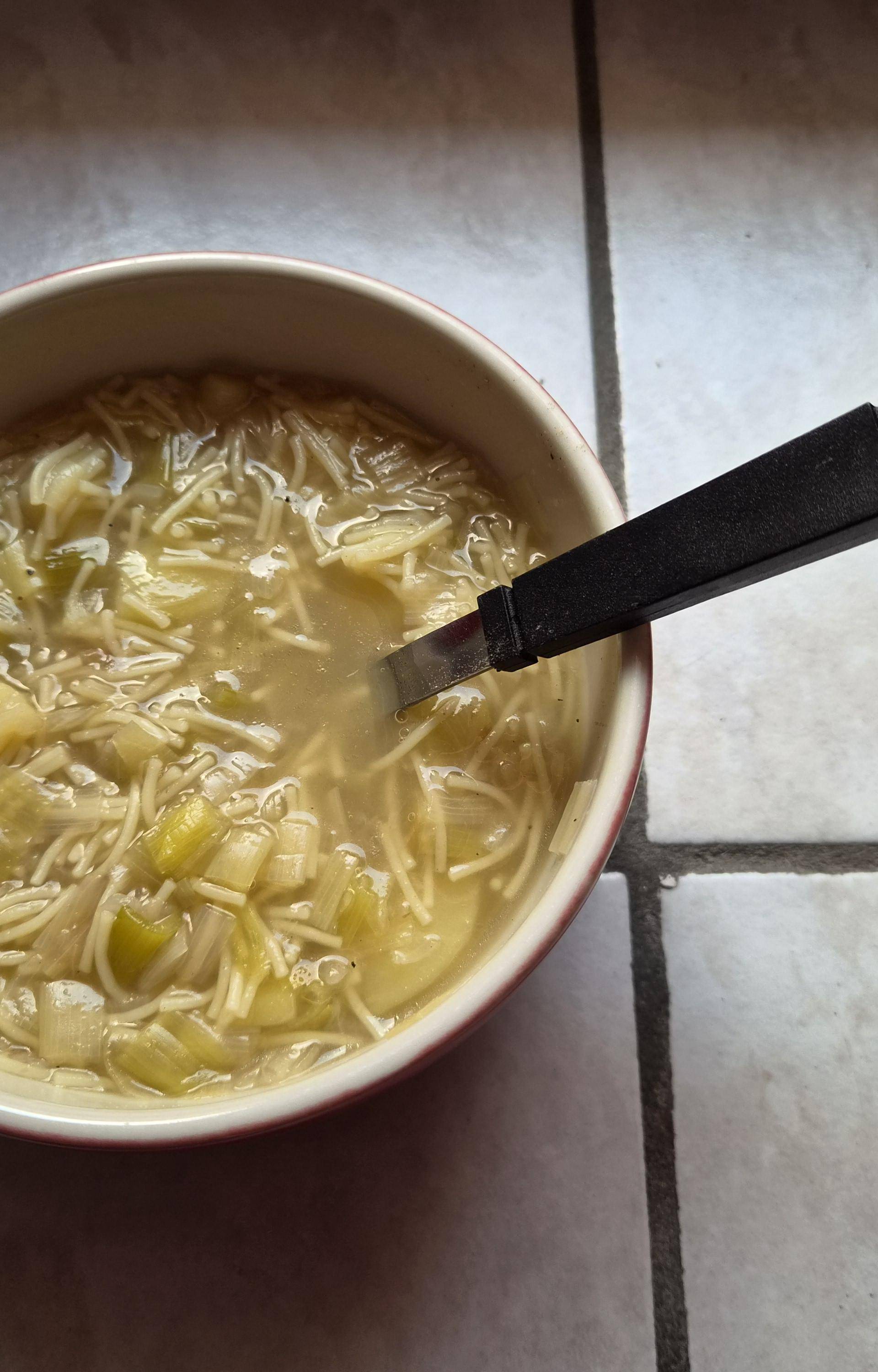 Soupe de poireaux, PDT et vermicelle - Recette Cookeo V3 | Moulinex