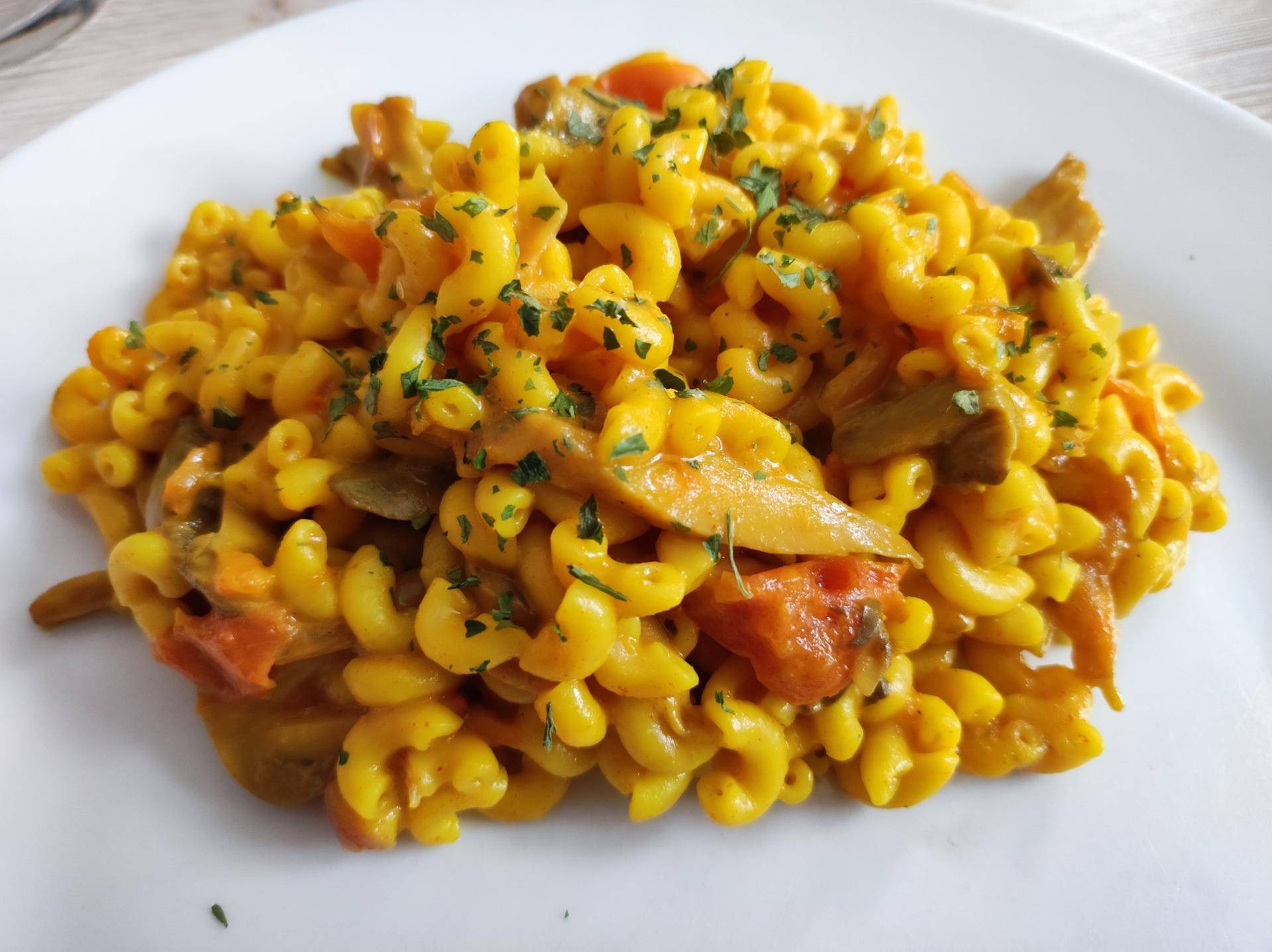 Coquillettes tomates champignons - Recette Cookeo V3 | Moulinex