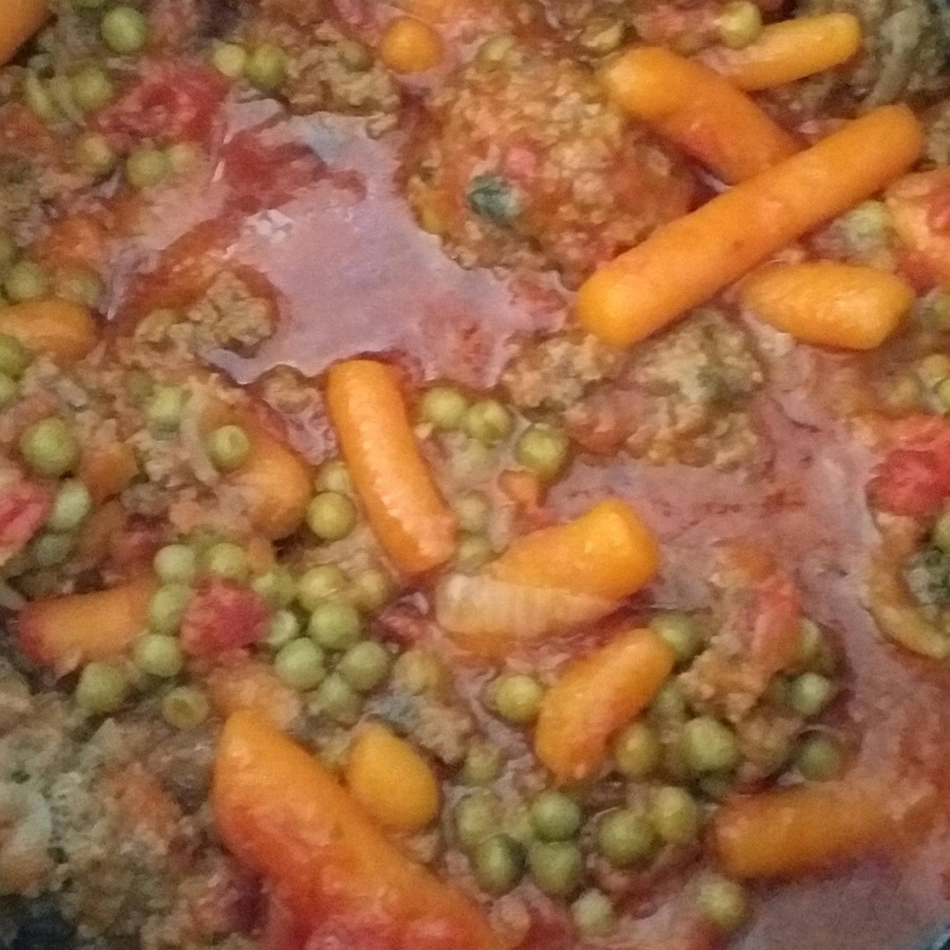 Boulette de bœuf petit pois carotte - Recette Cookeo | Moulinex