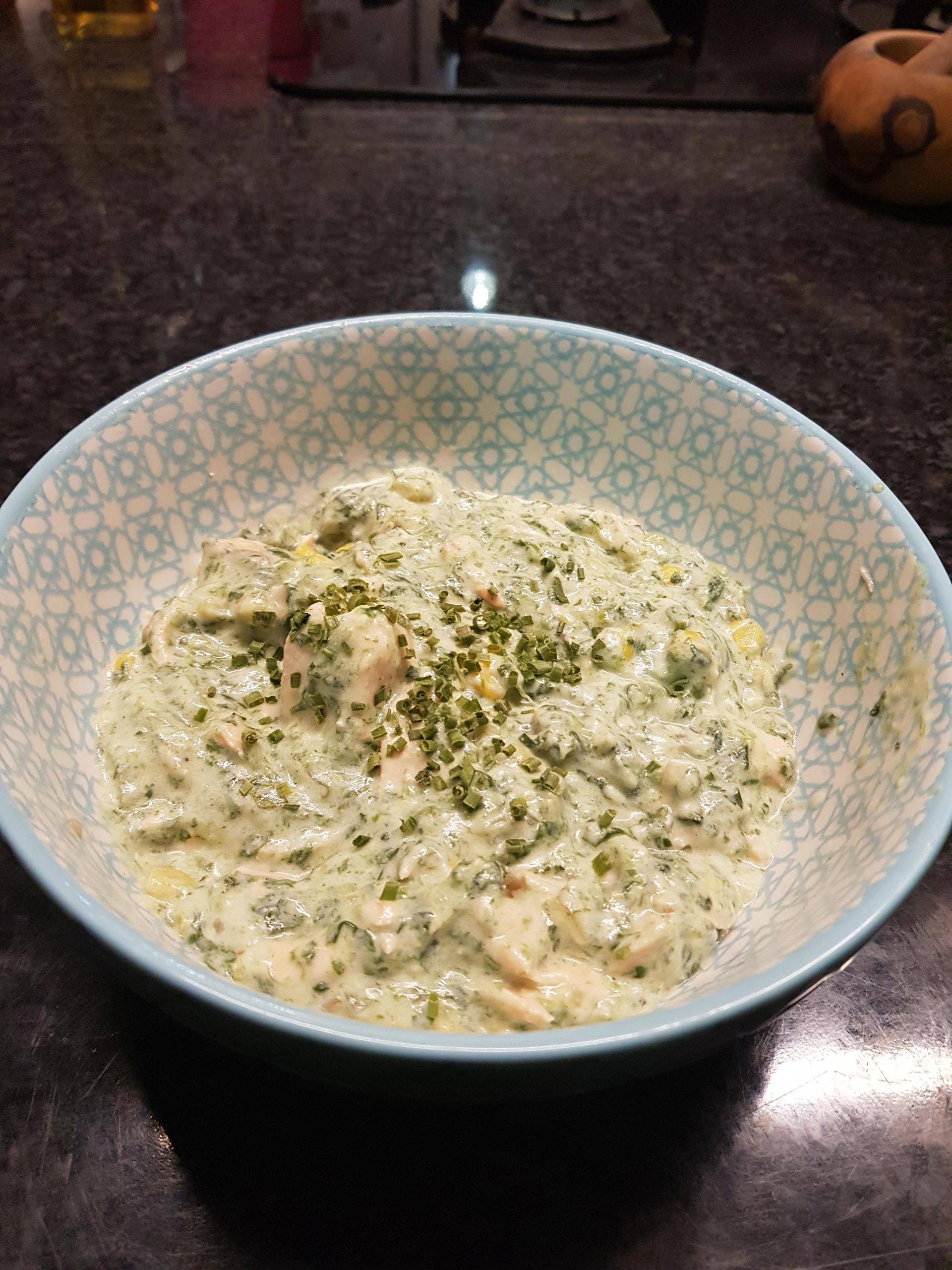 Chowder de saumon à la créme de coco - Recette Cookeo V3 | Moulinex
