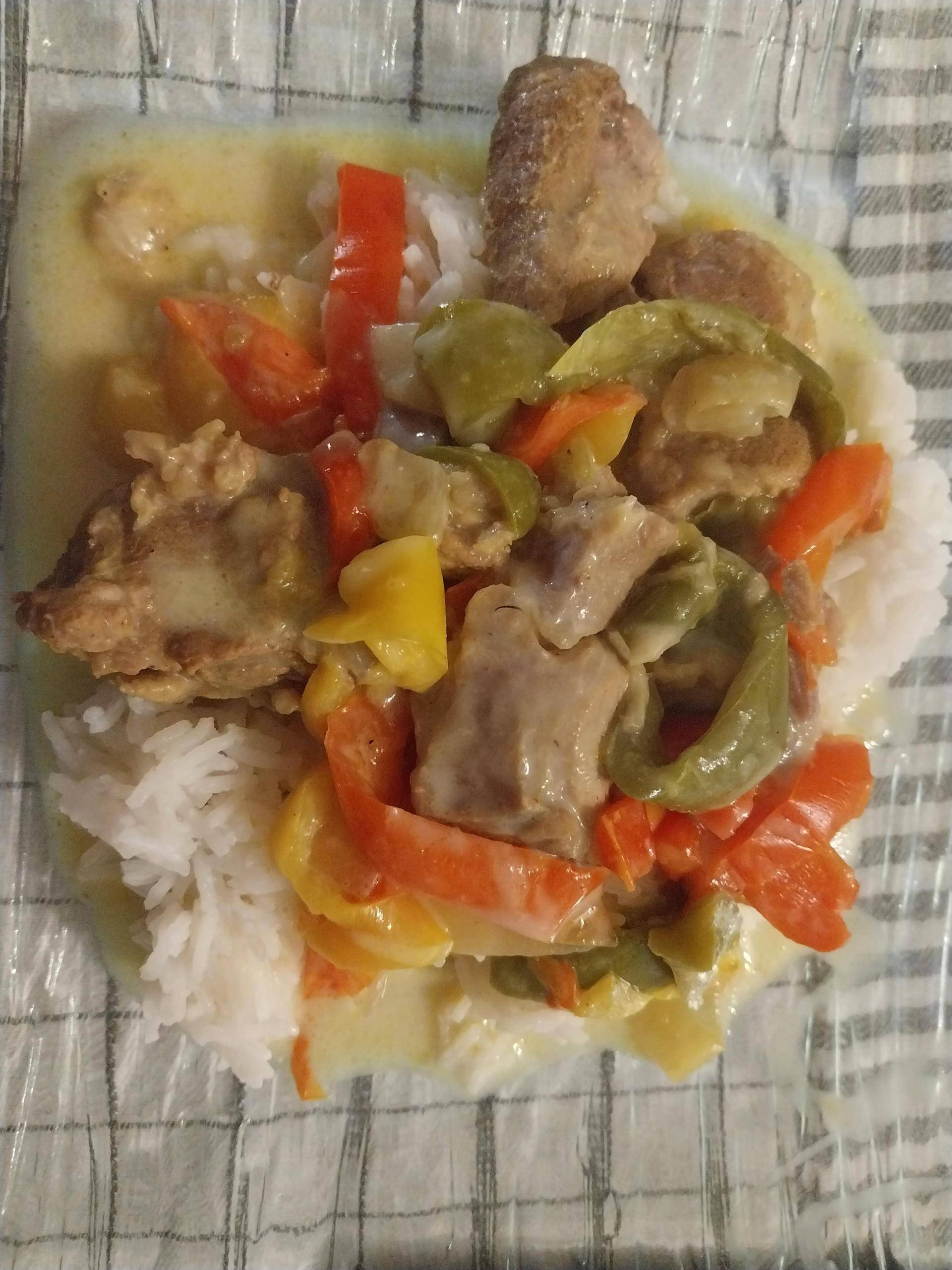 Sauté de porc au curry - Recette Cookeo | Moulinex