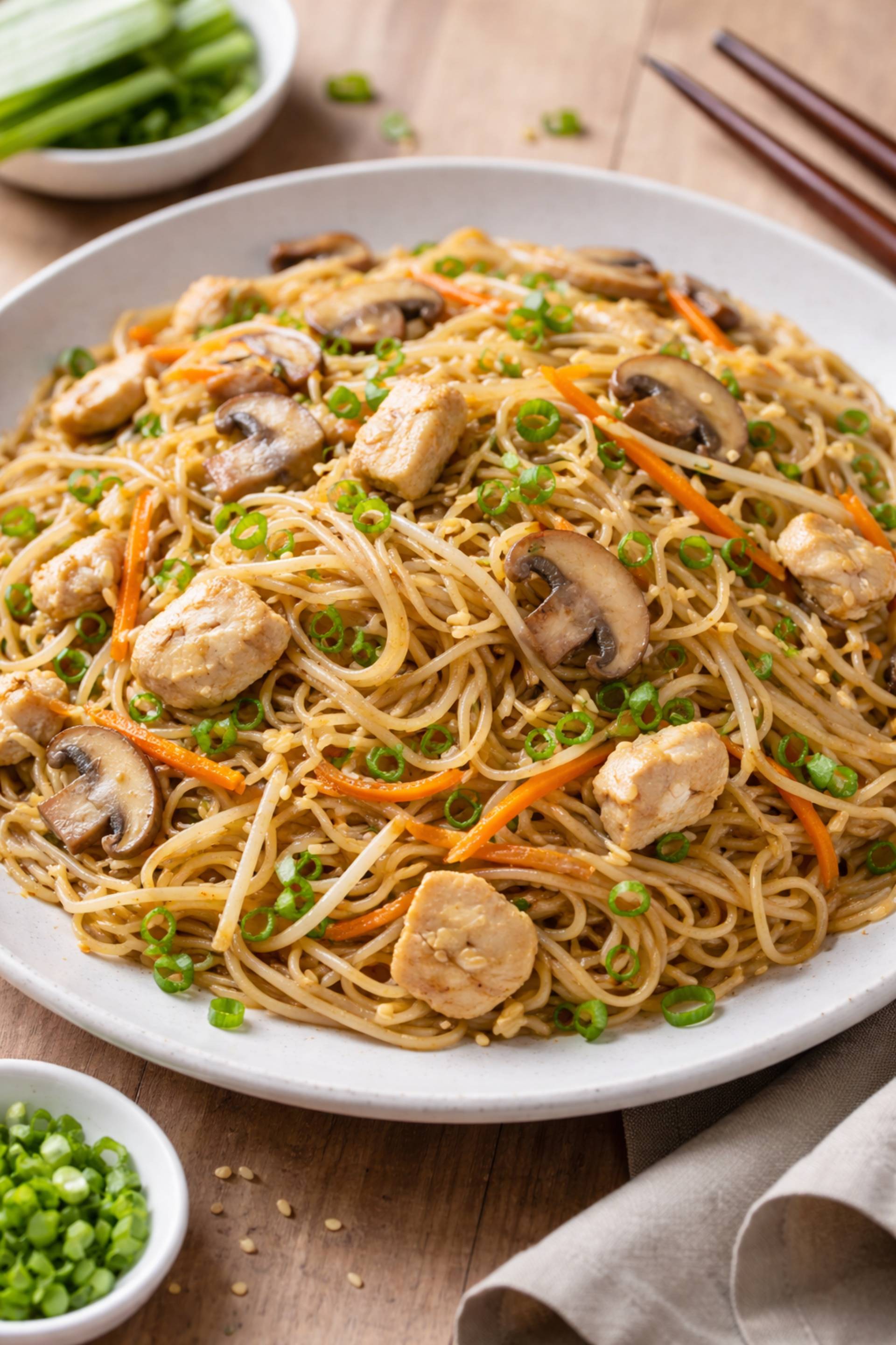 Nouilles chinoises - Recette Cookeo Infinity Autostir | Moulinex