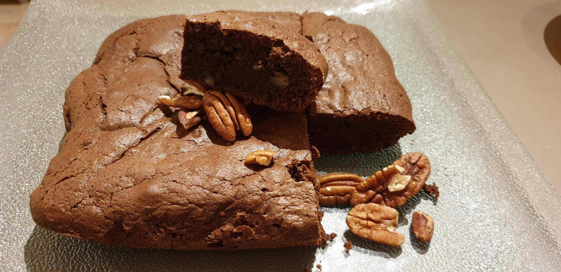Brownie aux noix de pécan - Recette Companion Connect XL | Moulinex