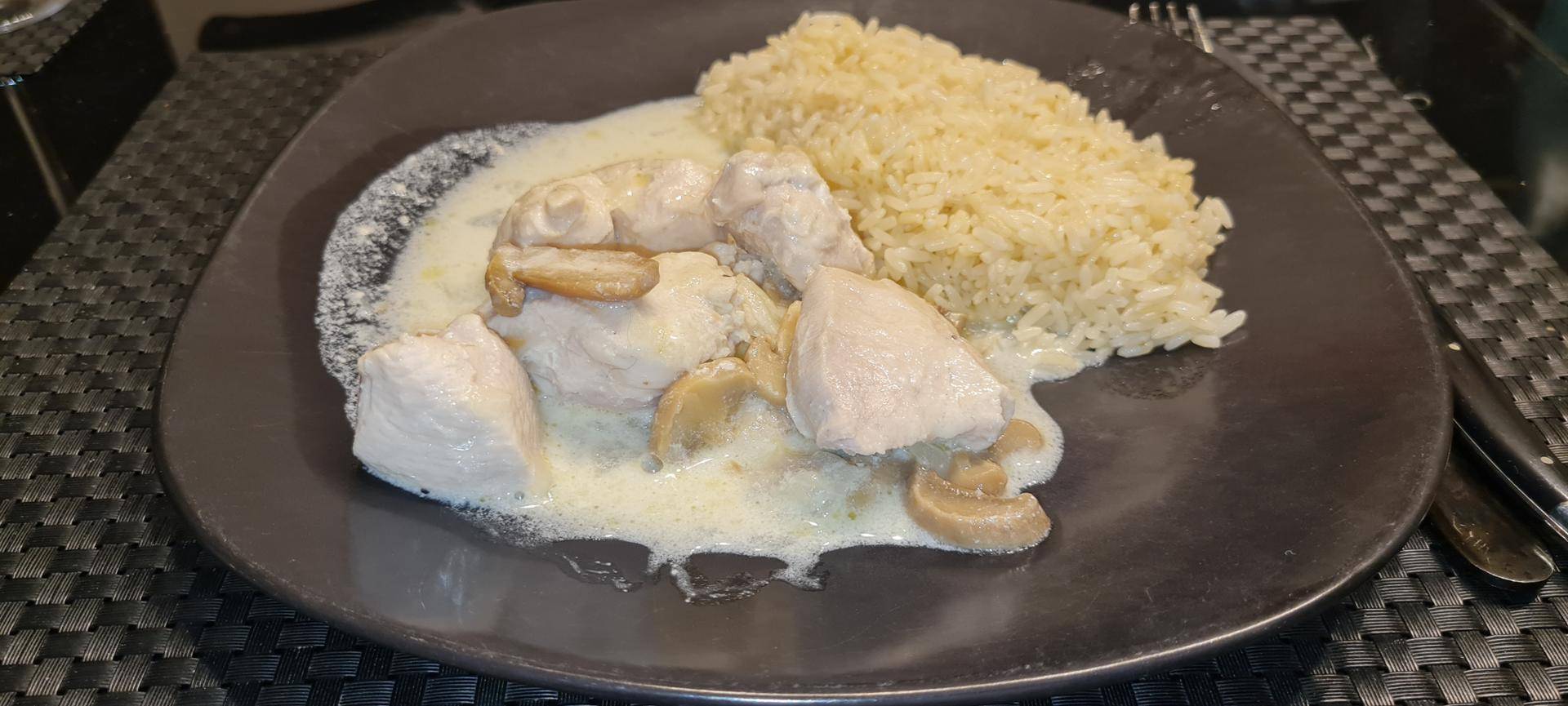 Poulet à la crème Maison - Recette Companion Connect XL | Moulinex