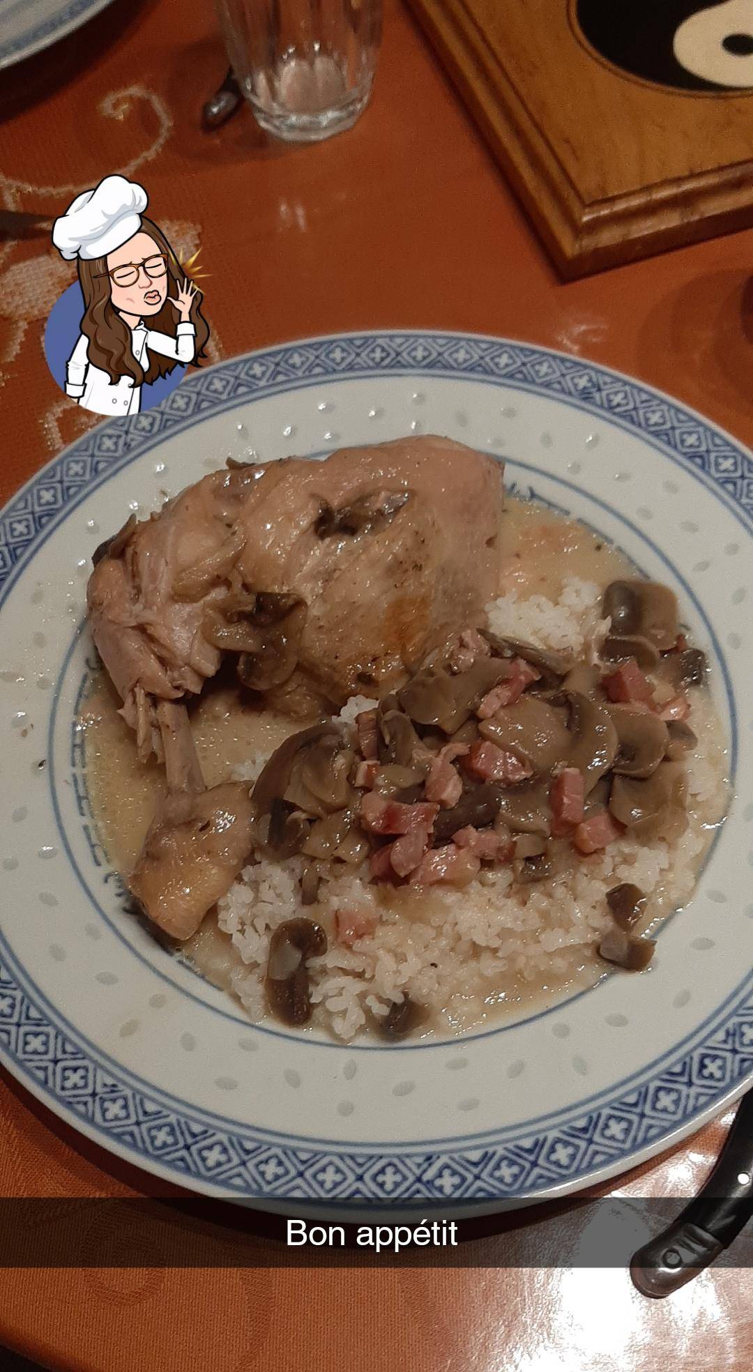 Cuisses de poulet sauce forestière - Recette Cookeo | Moulinex