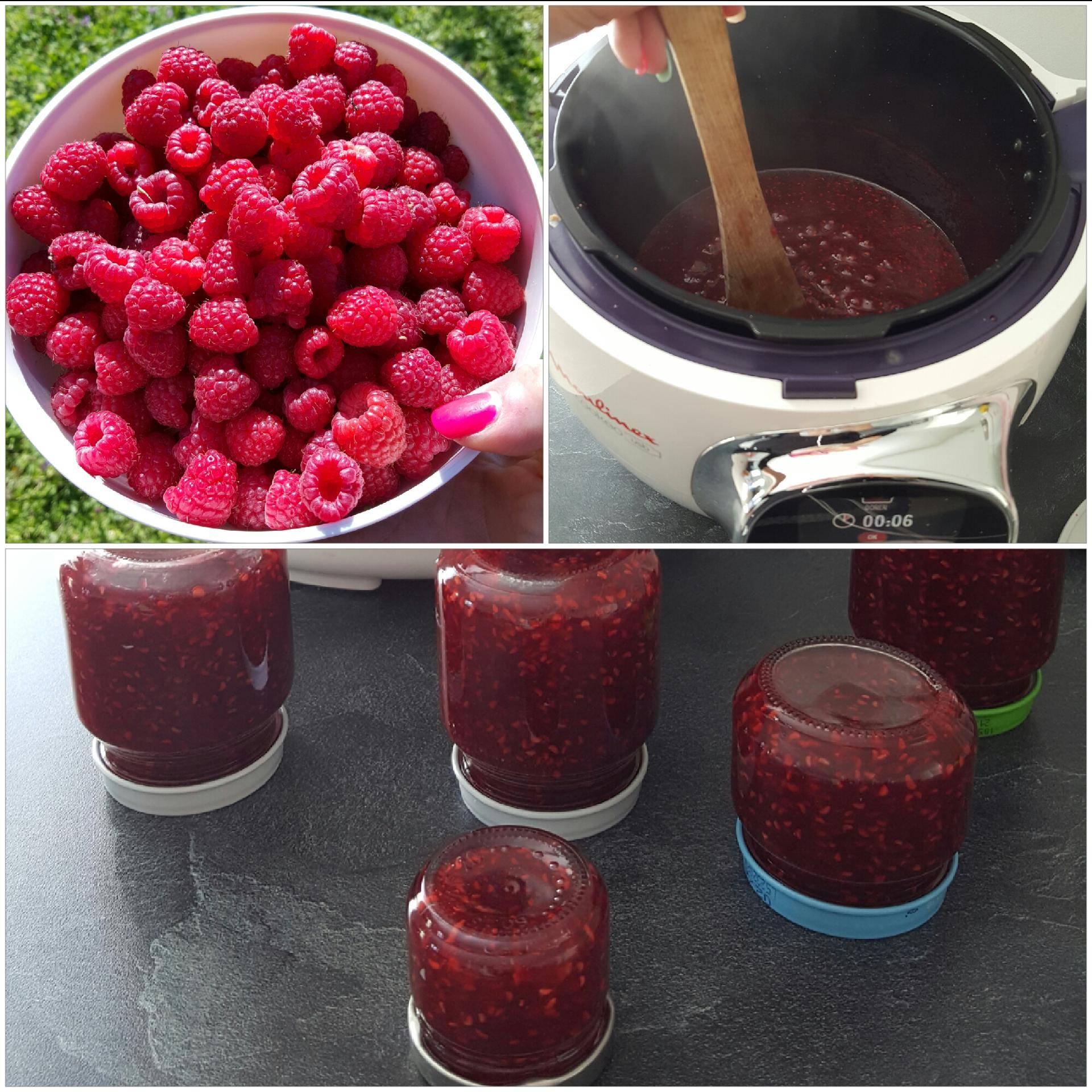 Confiture de framboises - Recette Cookeo | Moulinex