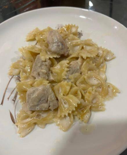 Aiguillettes de poulet, pâtes à la crème - Recette Cookeo | Moulinex