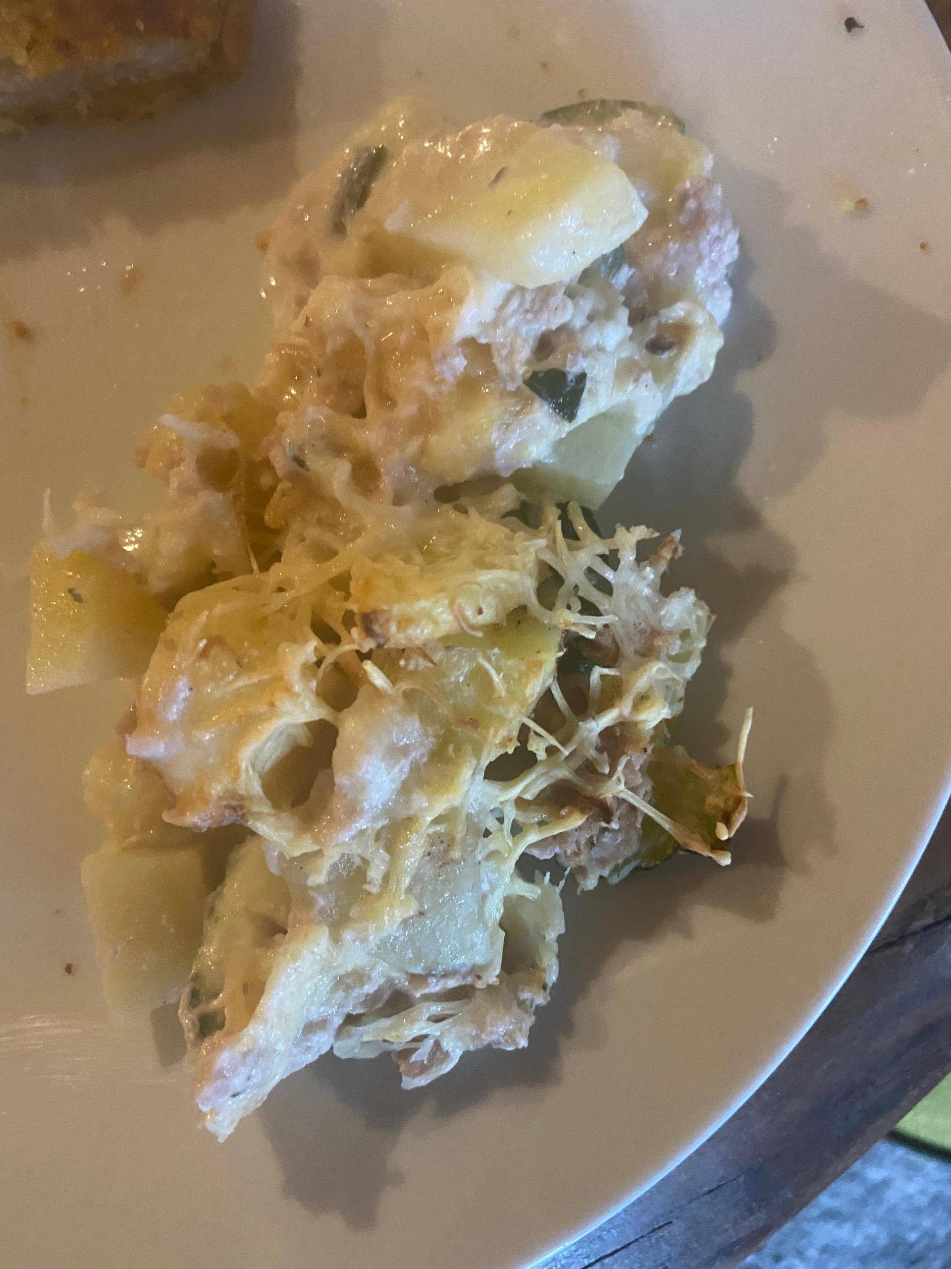 Gratin de pommes de terre, courgettes et thon - Recette Cookeo | Moulinex