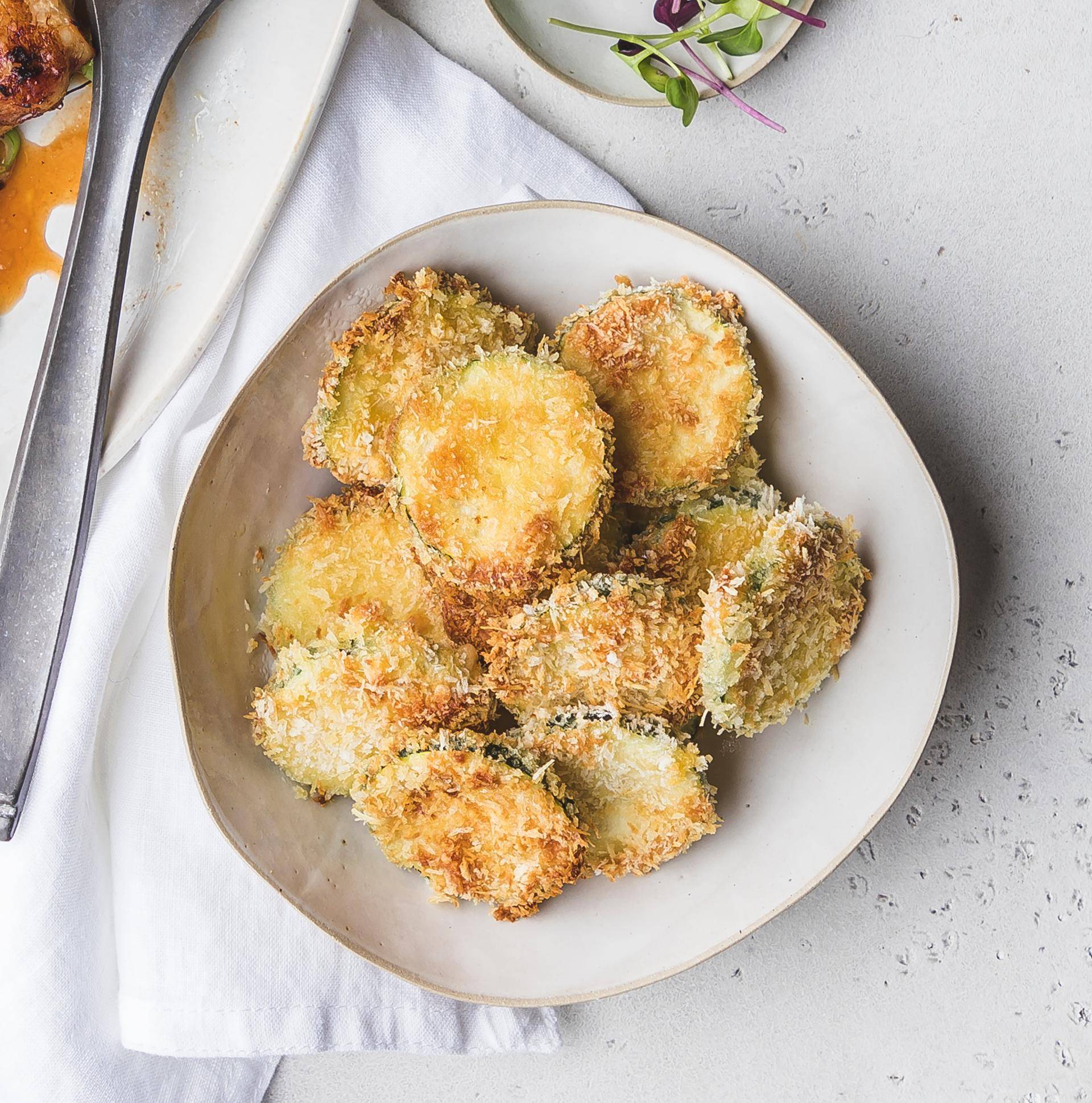 Krokante courgettes - Recette Easy Fry Mega | Moulinex