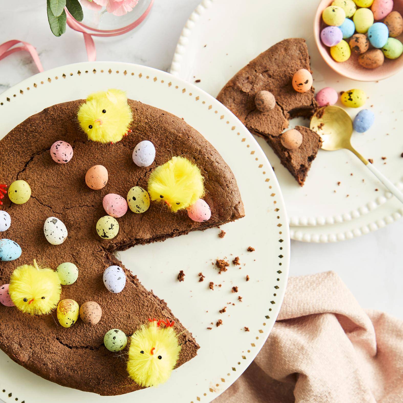 Brownie aux œufs de Pâques (Paaseitjes brownies) - Recette Easy Fry Max | Moulinex