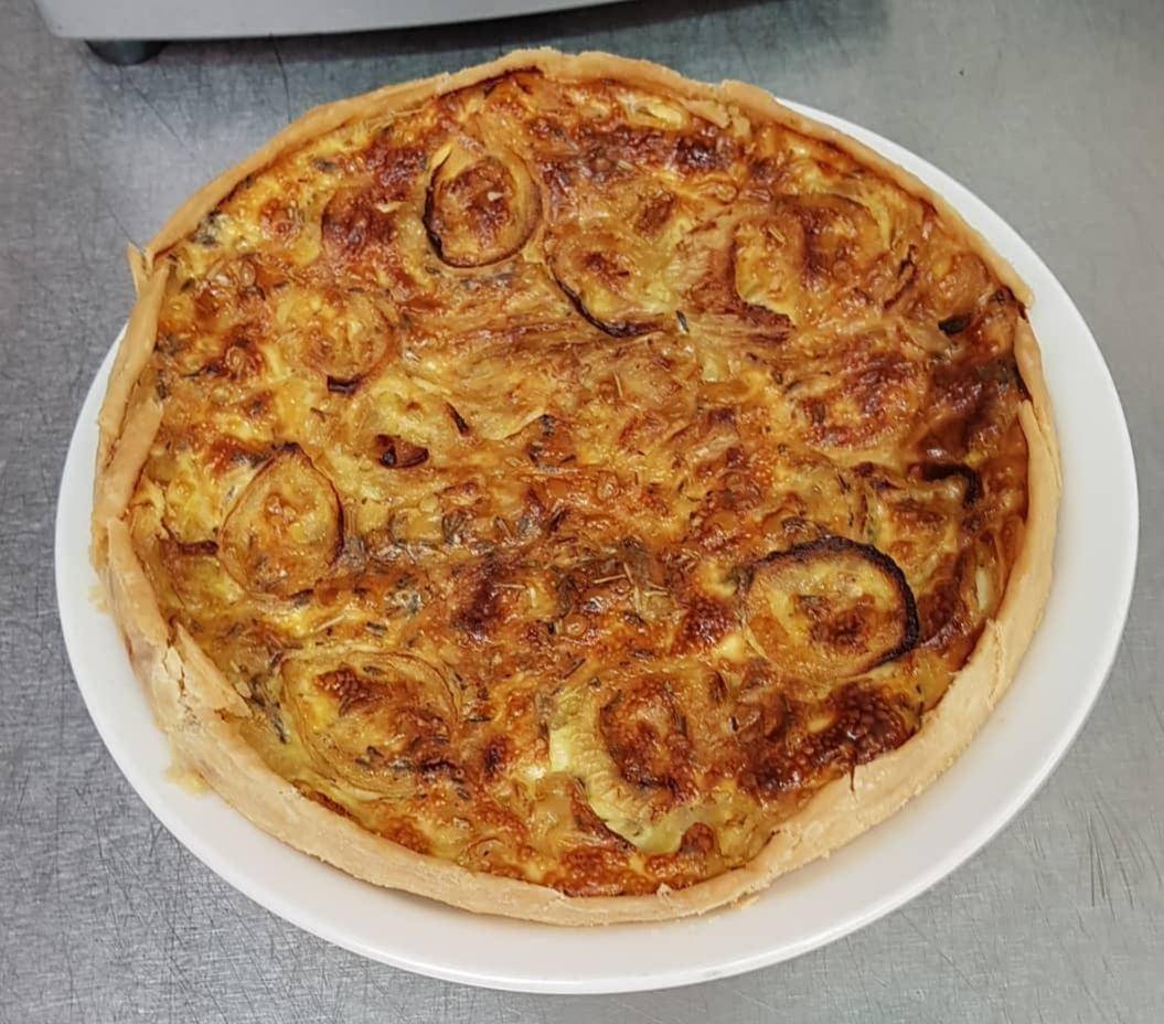 Quiche à l'oignon - Recette Companion | Moulinex