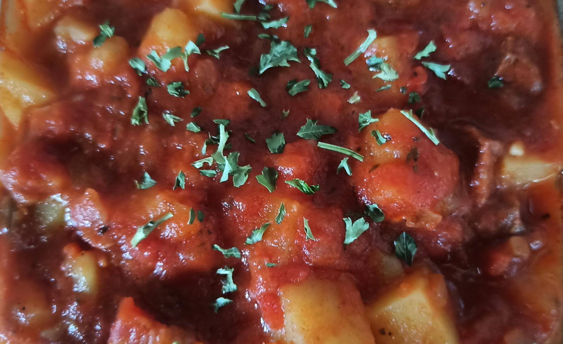 Ragoût de calamars au chorizo - Recette Cookeo | Moulinex