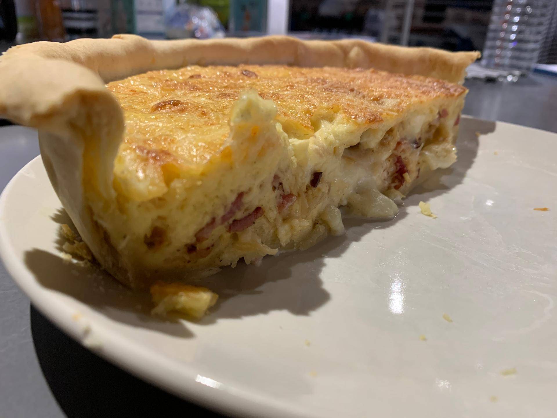 Quiche lardon reblochon - Recette Companion XL | Moulinex