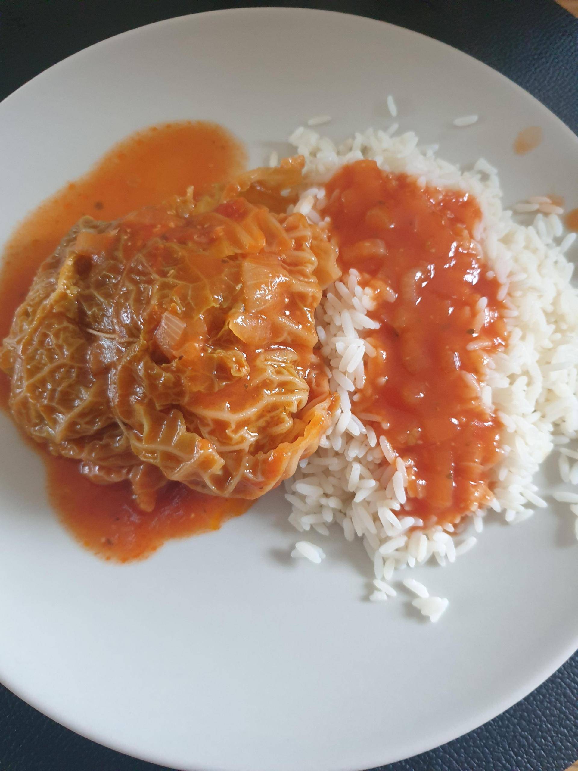 Choux farcis sauce tomate - Recette Cookeo | Moulinex