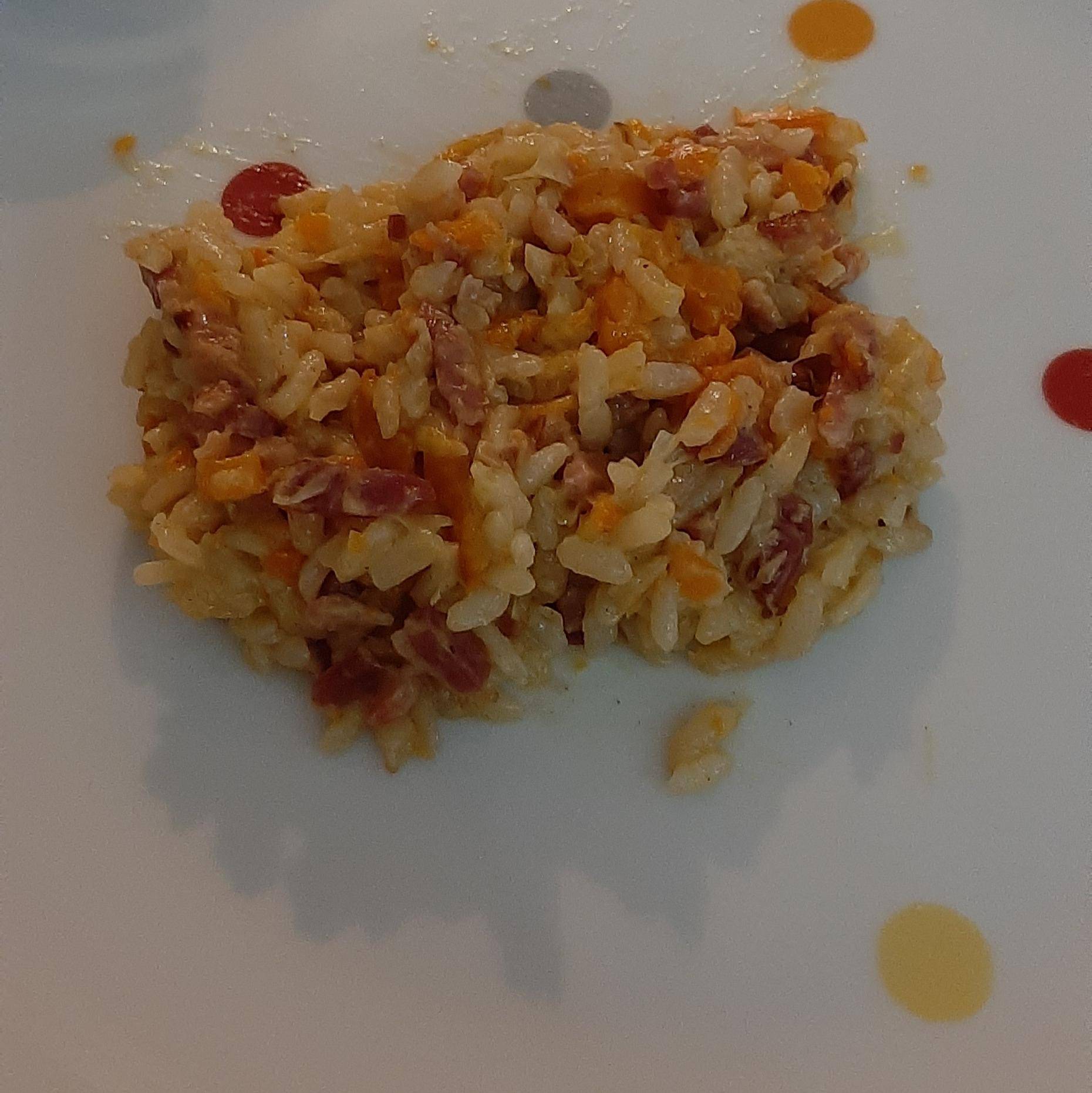 Risotto lardons carottes et poireaux - Recette Cookeo | Moulinex