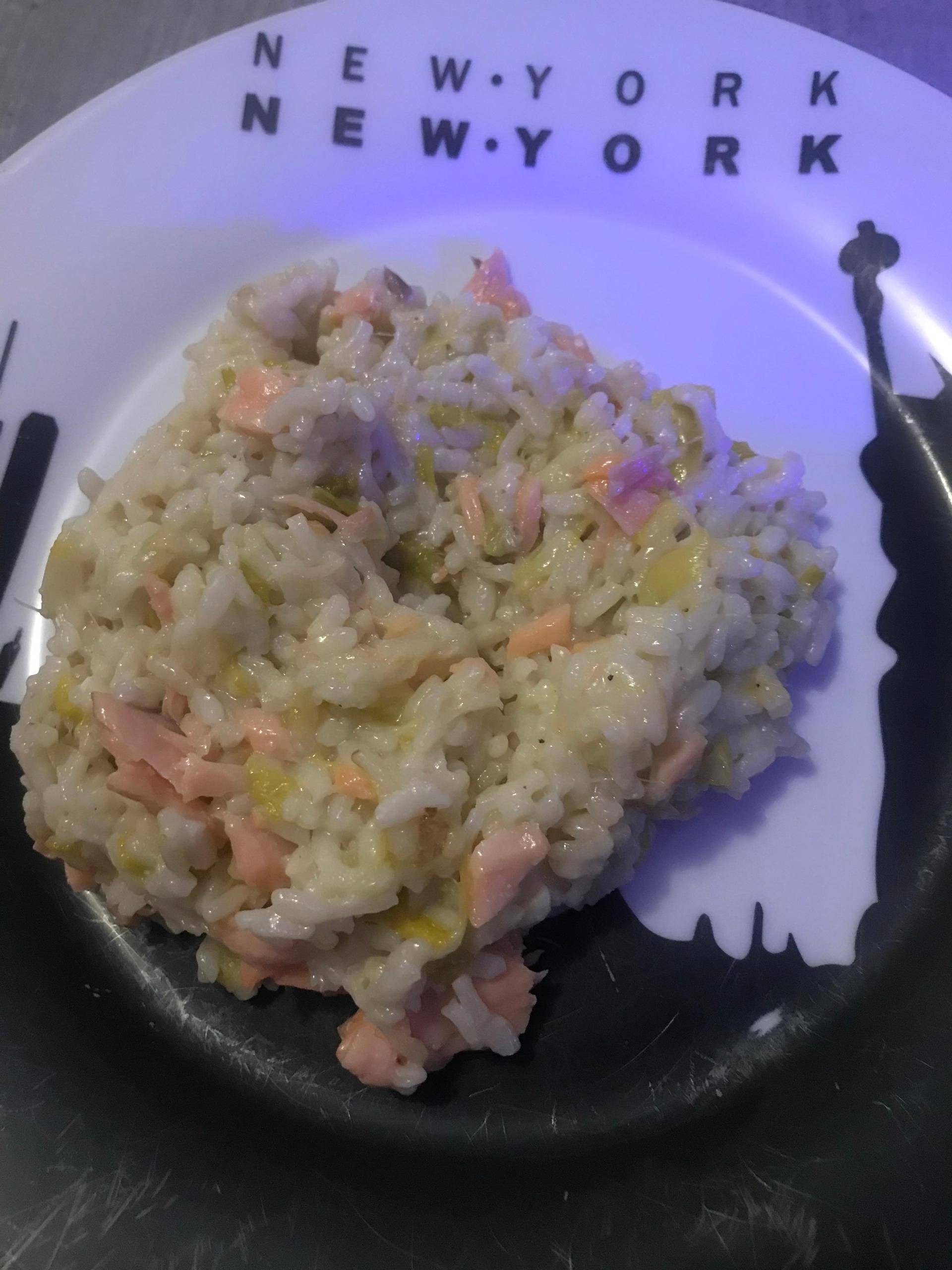 Risotto aux poireaux et saumon fumé - Recette Cookeo | Moulinex