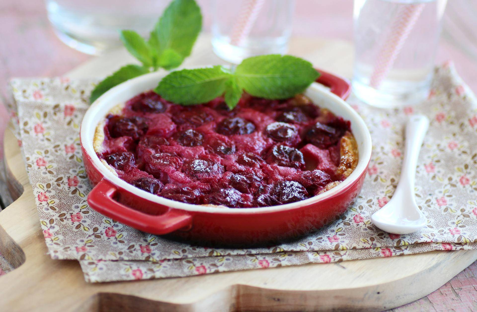 Mini clafoutis aux cerises - Recette Companion Connect | Moulinex