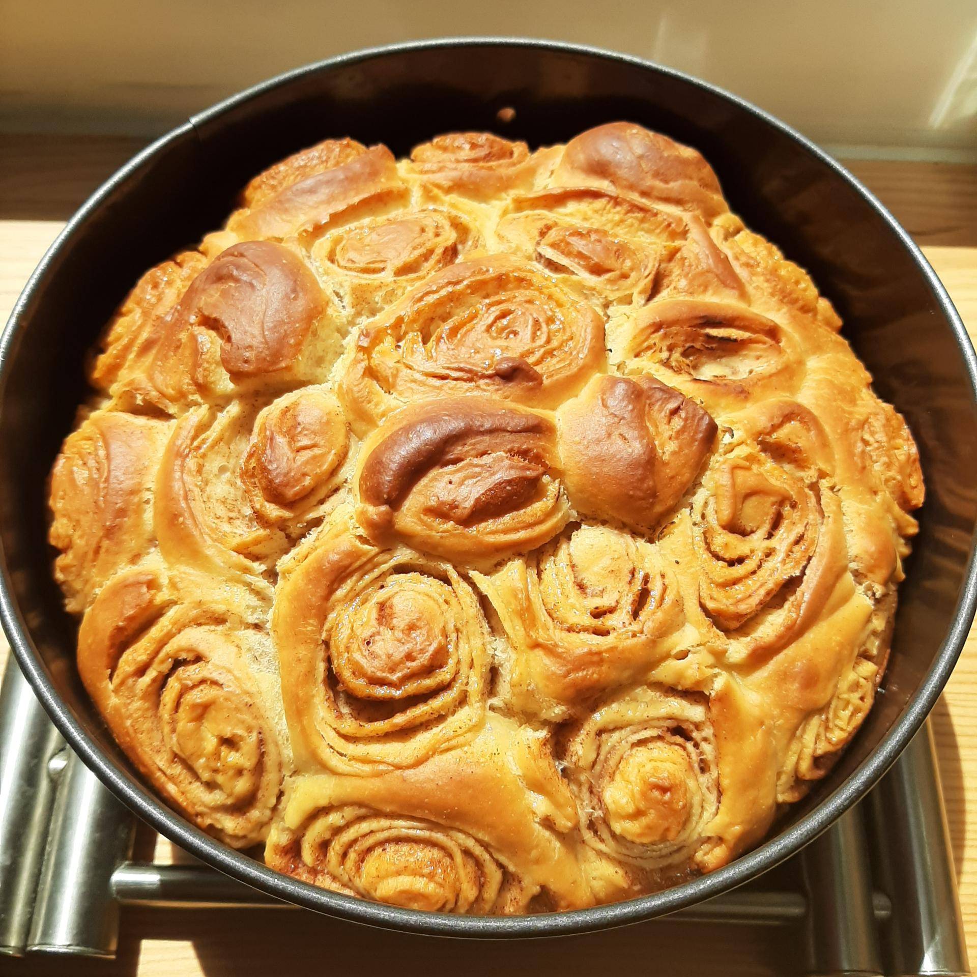 Brioche roulée à la cannelle et levain - Recette Companion Connect XL | Moulinex