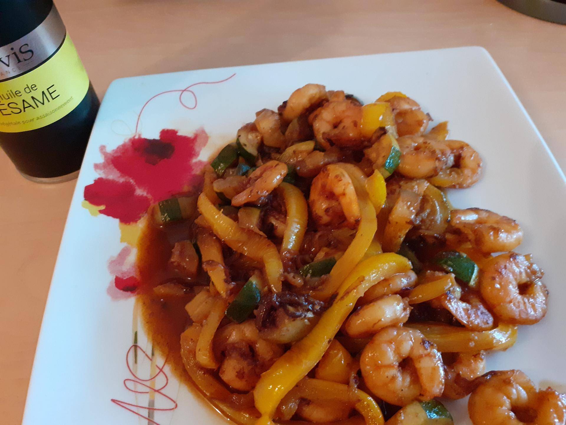 Crevettes sauce piquante - Recette Cookeo | Moulinex