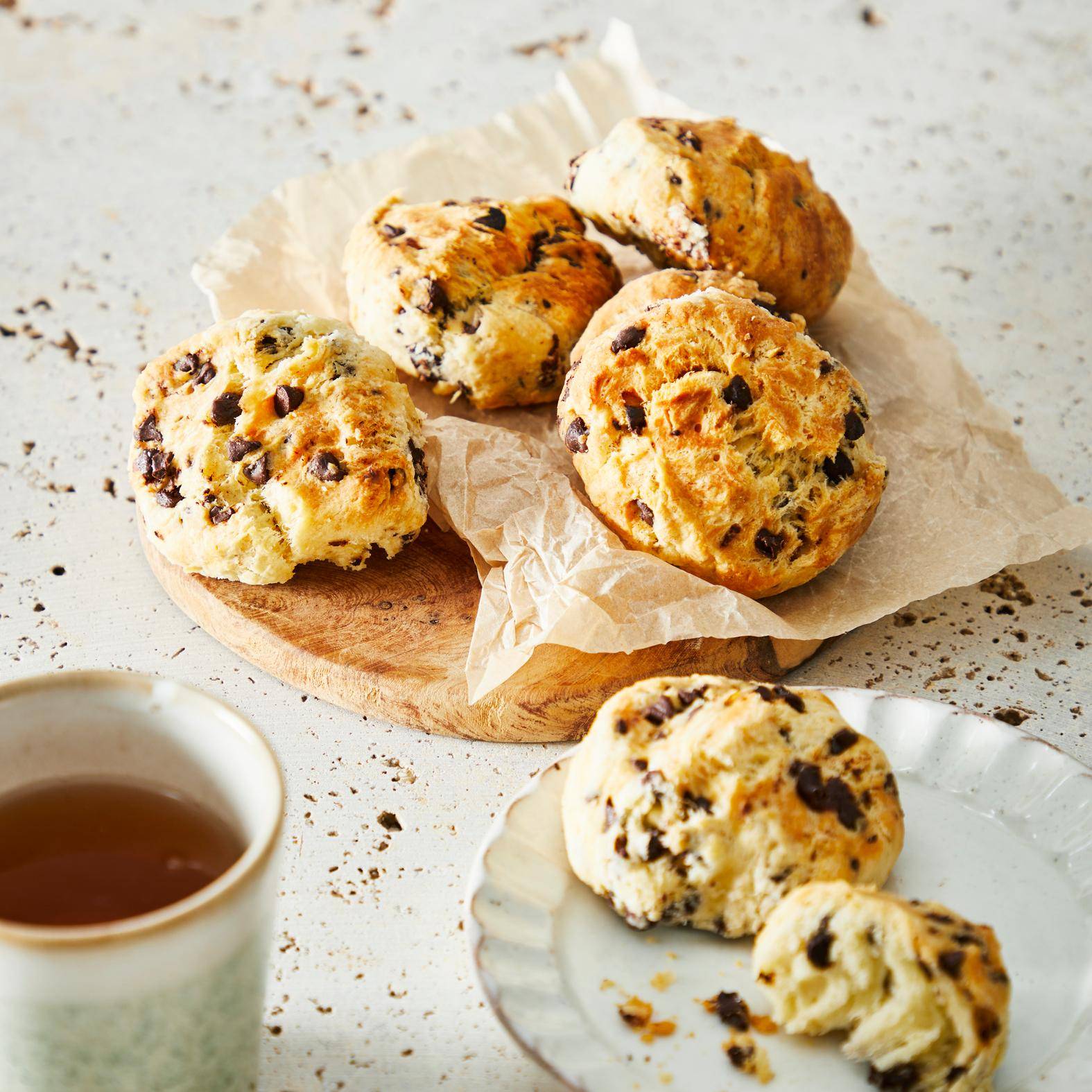 Scones aux pépites de chocolat - Recette Cookeo | Moulinex