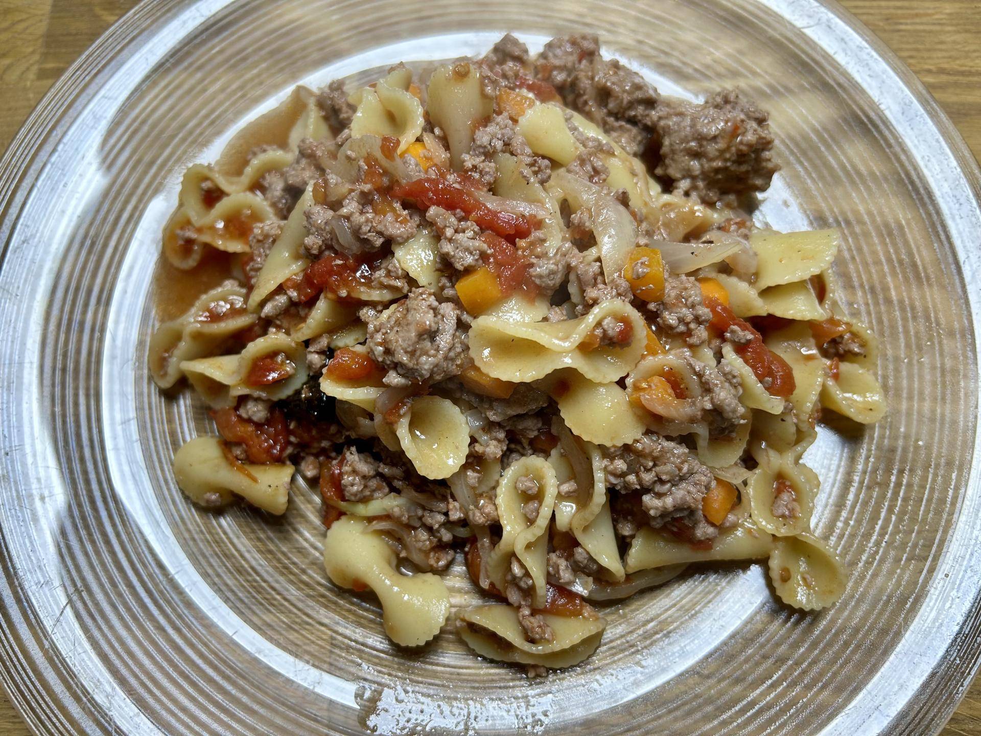 One pot pasta bolognaise express - Recette Cookeo | Moulinex