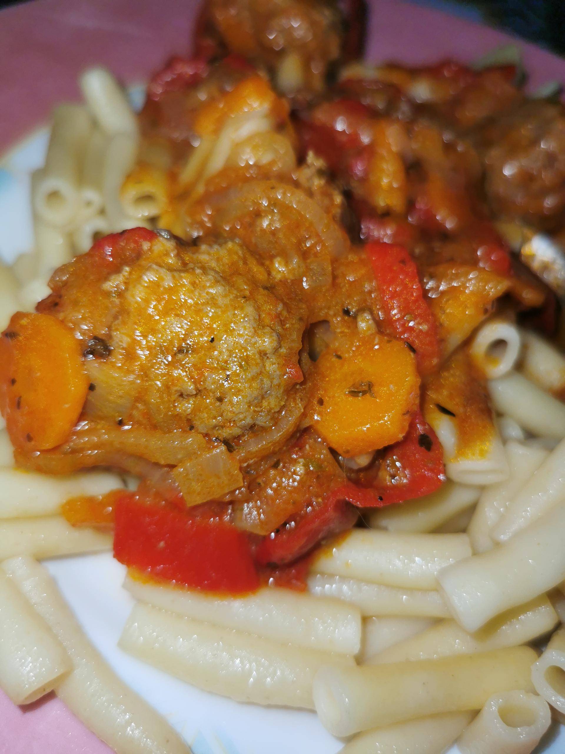 Boulettes de Boeuf Basquaise - Recette Cookeo | Moulinex