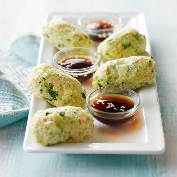 Quenelles van courgette en zalm - Recette Companion | Moulinex