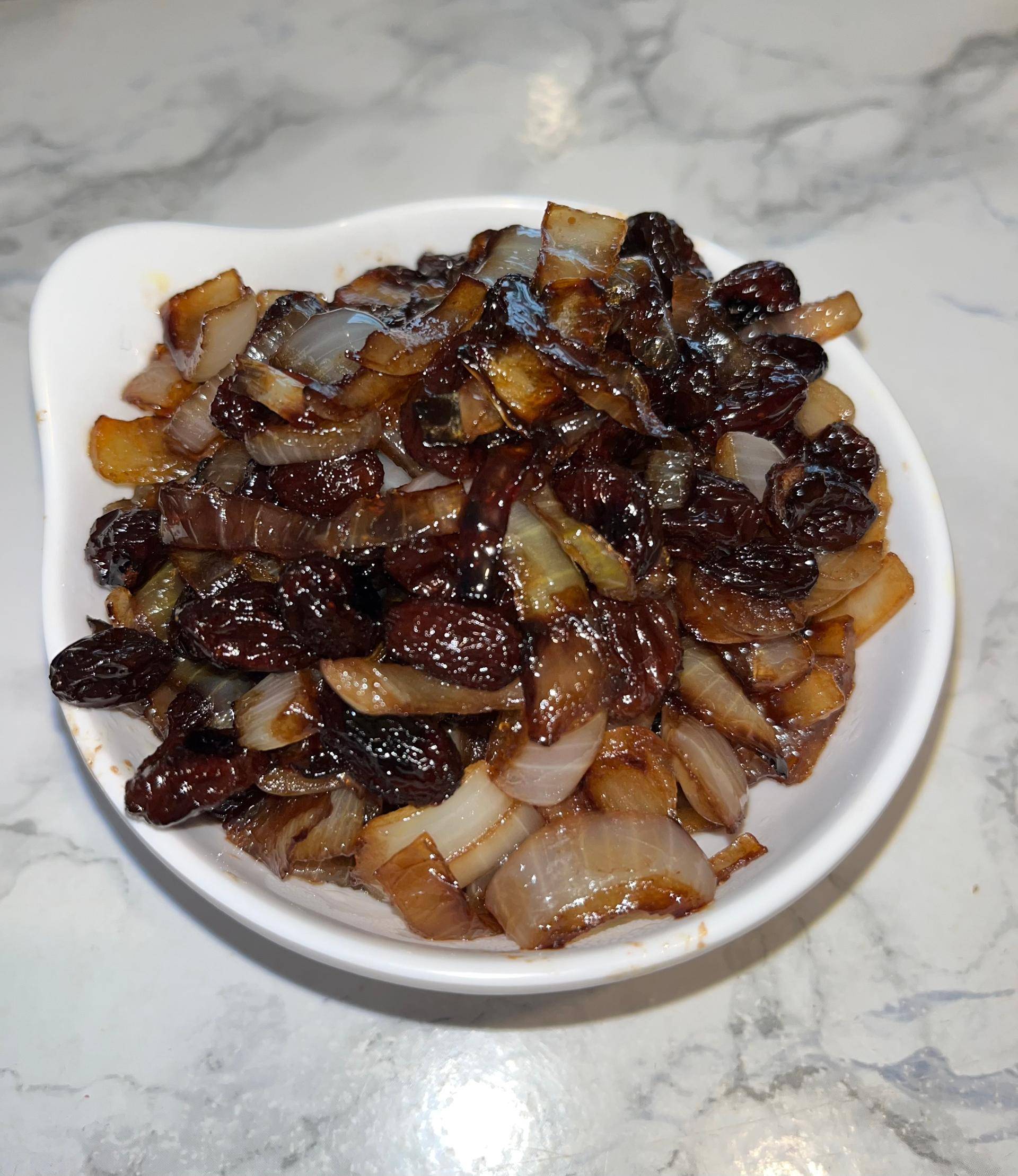 Oignon et raisin sec confits - Recette Cookeo V3 | Moulinex