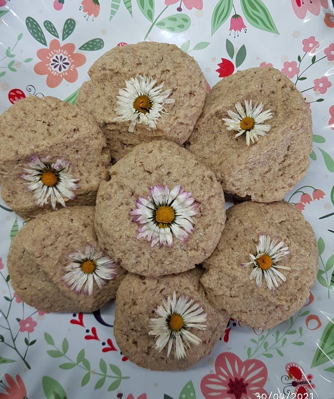 Biscuits pâquerettes sarrasin - Recette Companion Connect XL | Moulinex