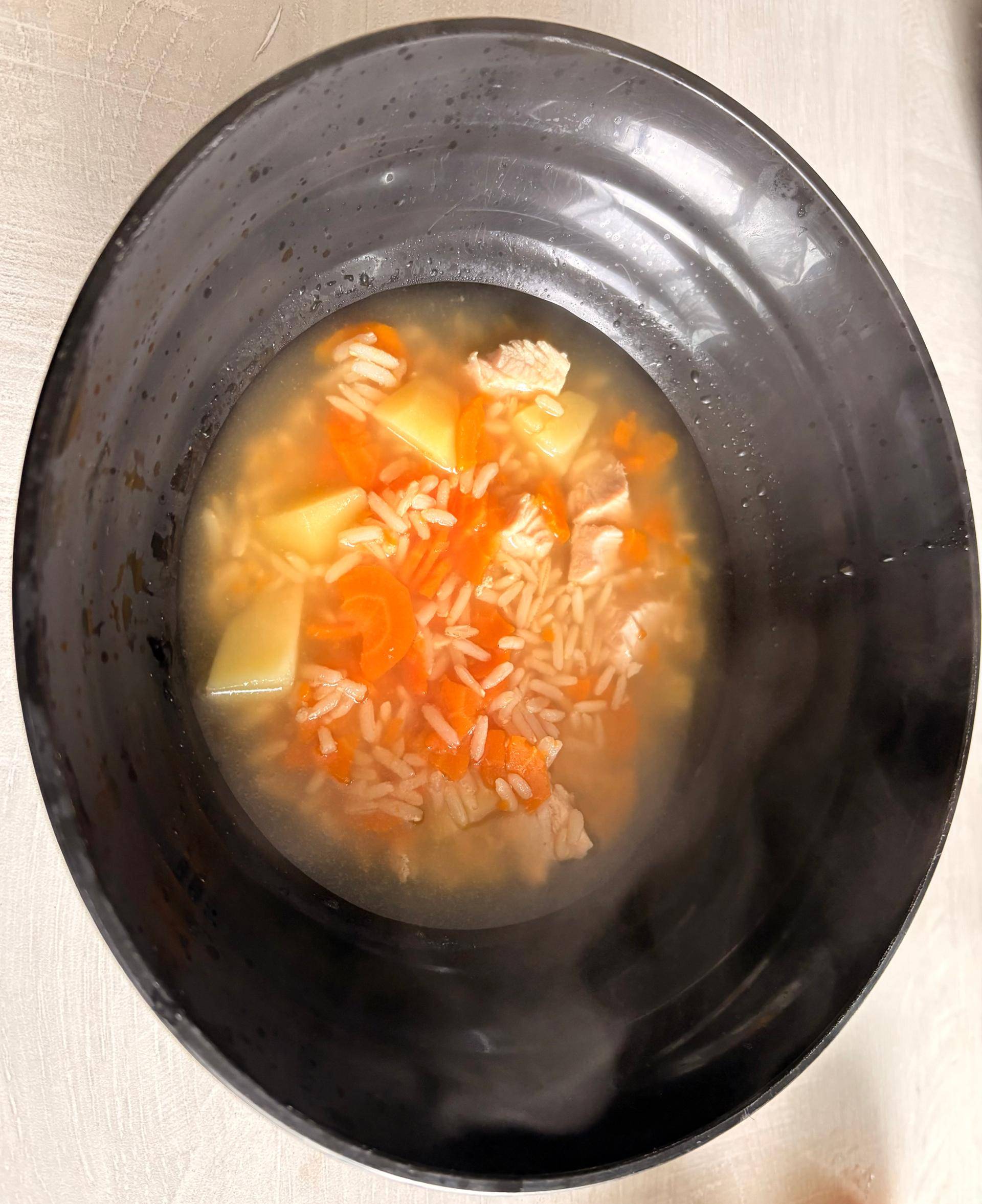 Poulet & riz au bouillon citronné - Recette Cookeo | Moulinex