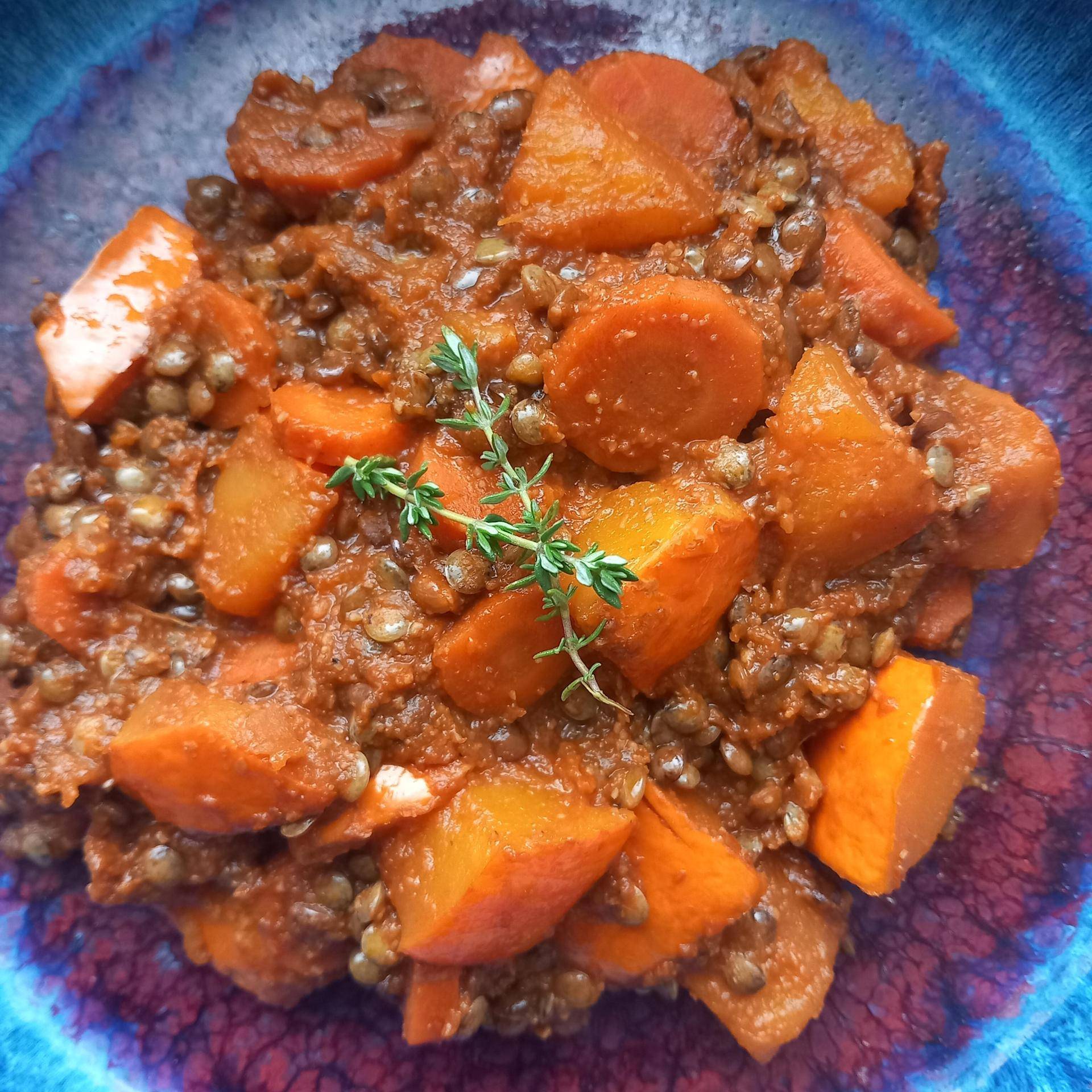 Poêlée potimarron carottes & lentilles - Recette Cookeo V3 | Moulinex