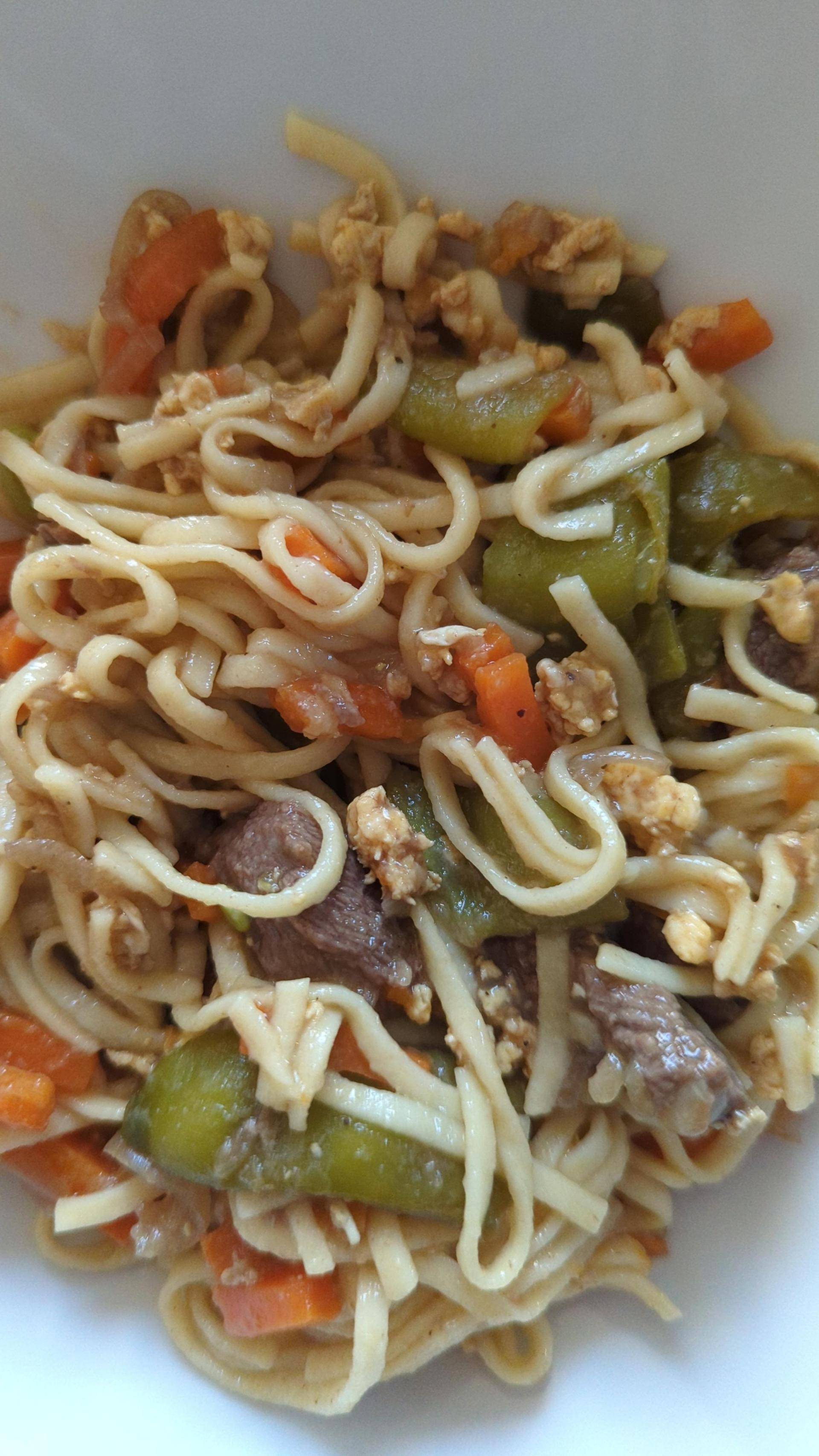 Nouilles sautées au boeuf et légumes - Recette Cookeo V3 | Moulinex