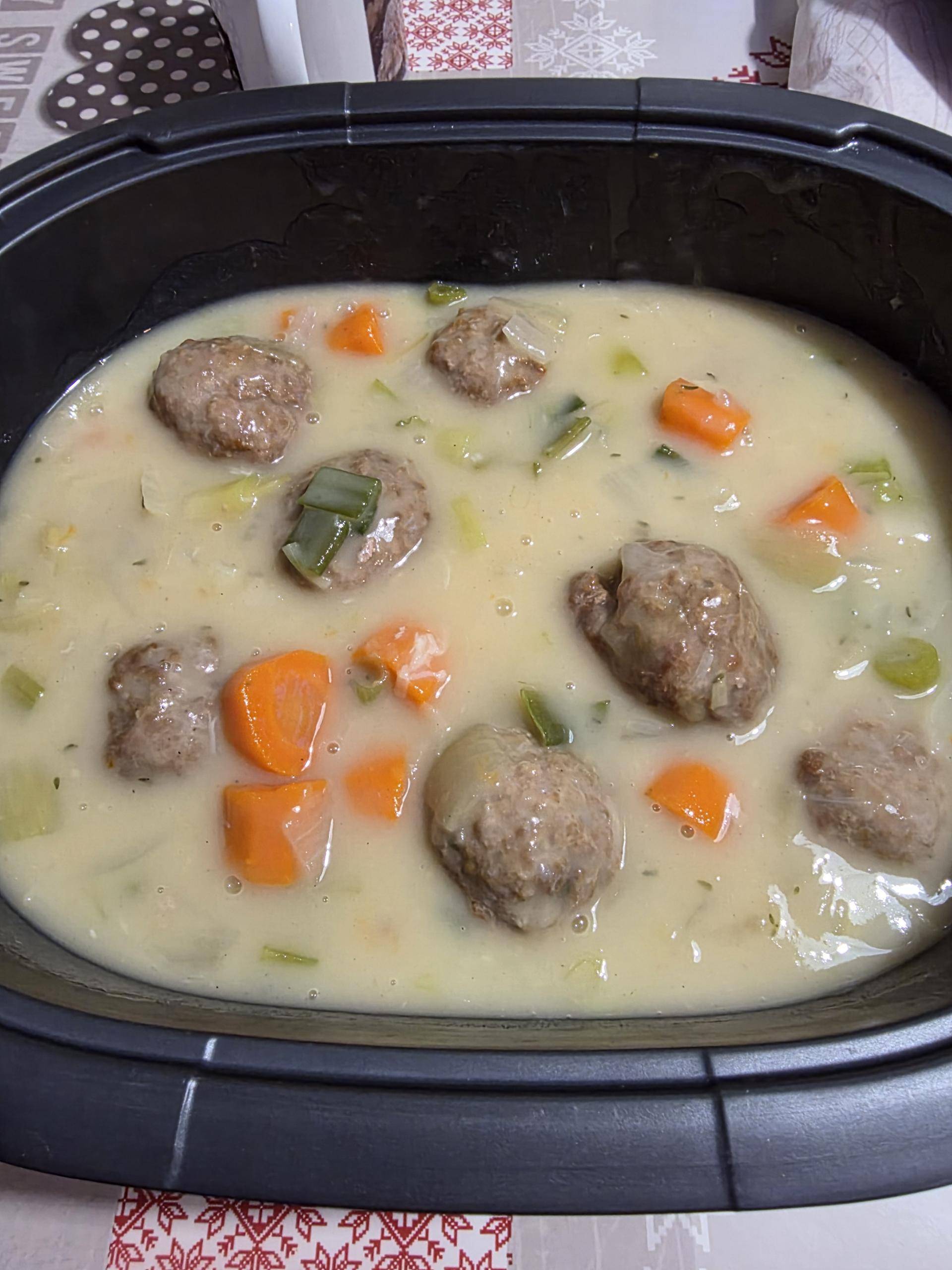 Blanquette de boulettes porc et boeuf - Recette Cookeo Infinity 16in1 | Moulinex