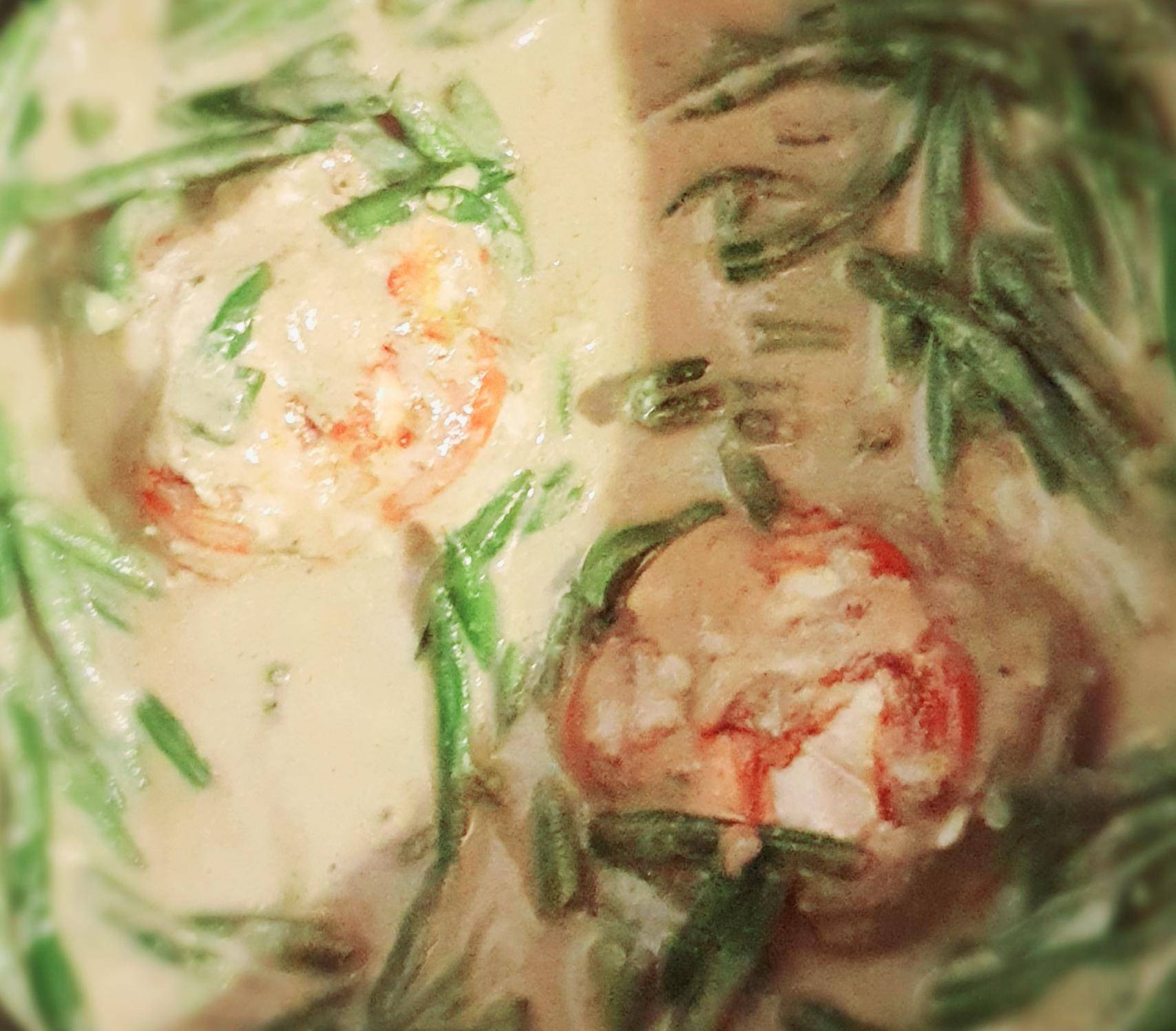Paupiette de porc à la crème de champignons et haricots verts - Recette Cookeo | Moulinex