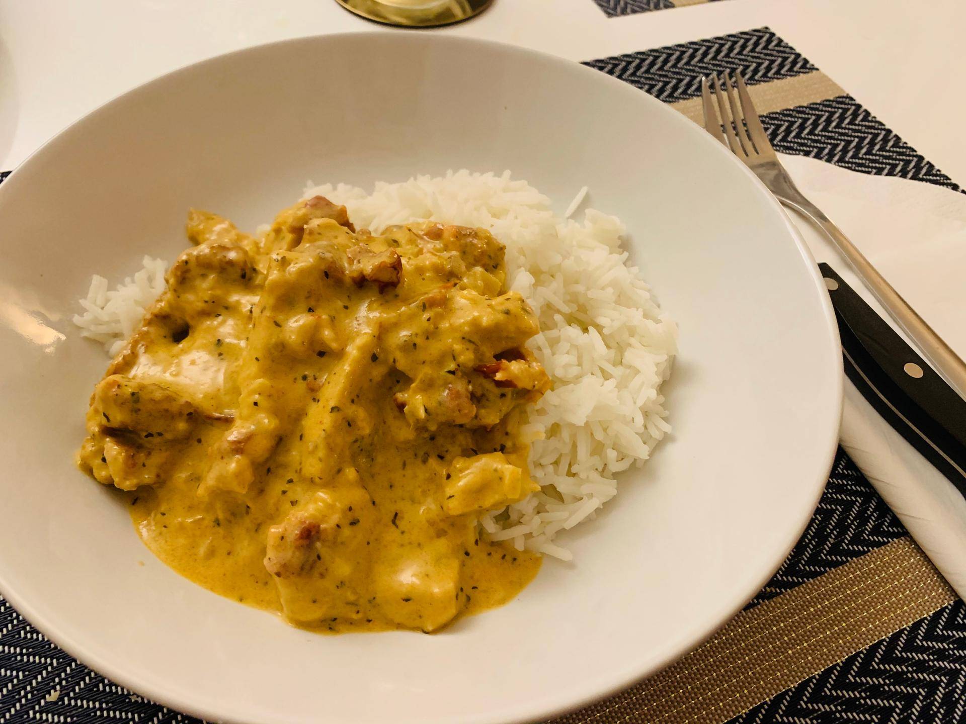 Poulet vegetal coco menthe - Recette Companion Connect XL | Moulinex