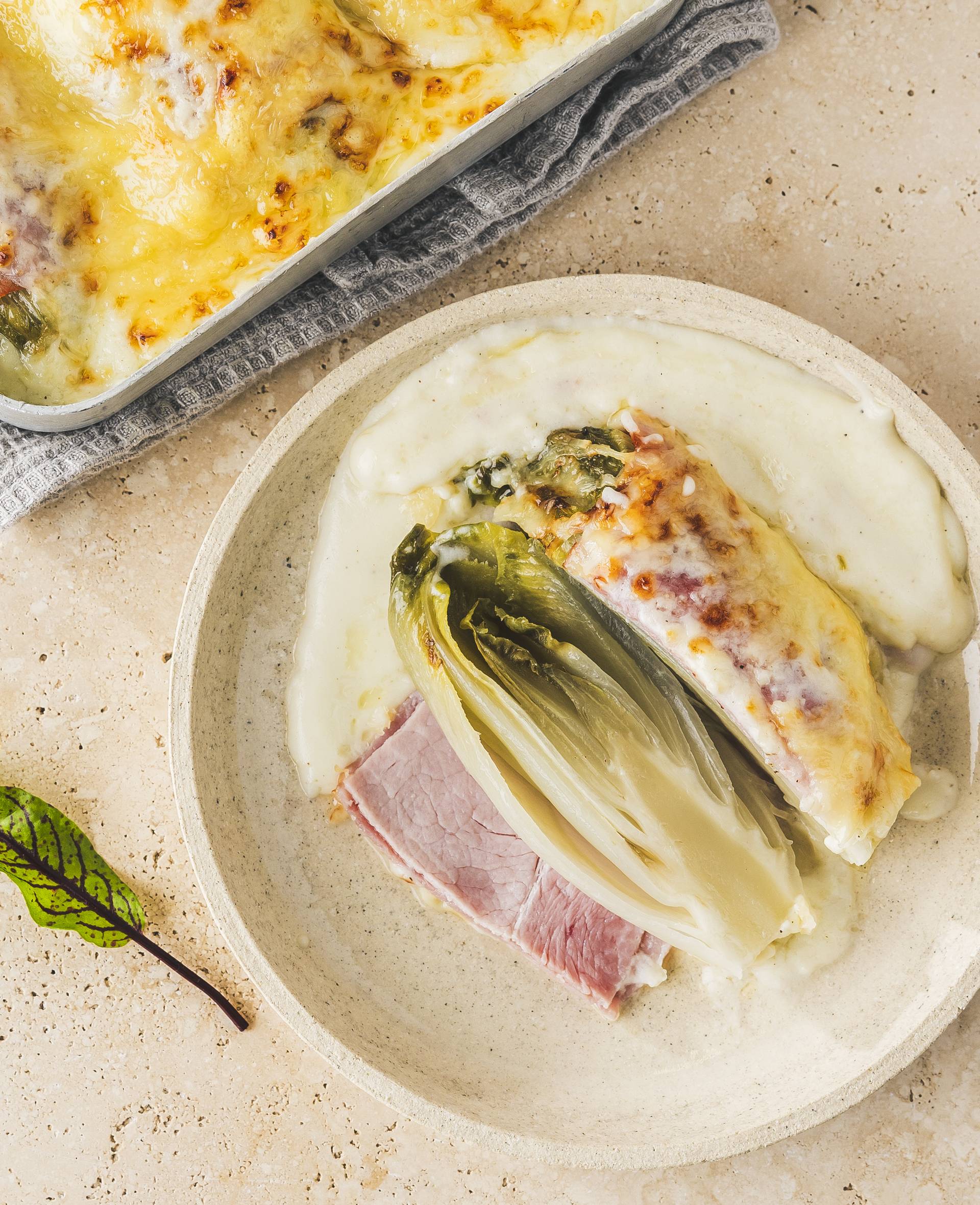 Witlof met ham en bechamelsaus met kaas - Recette Cookeo 9in1 | Moulinex