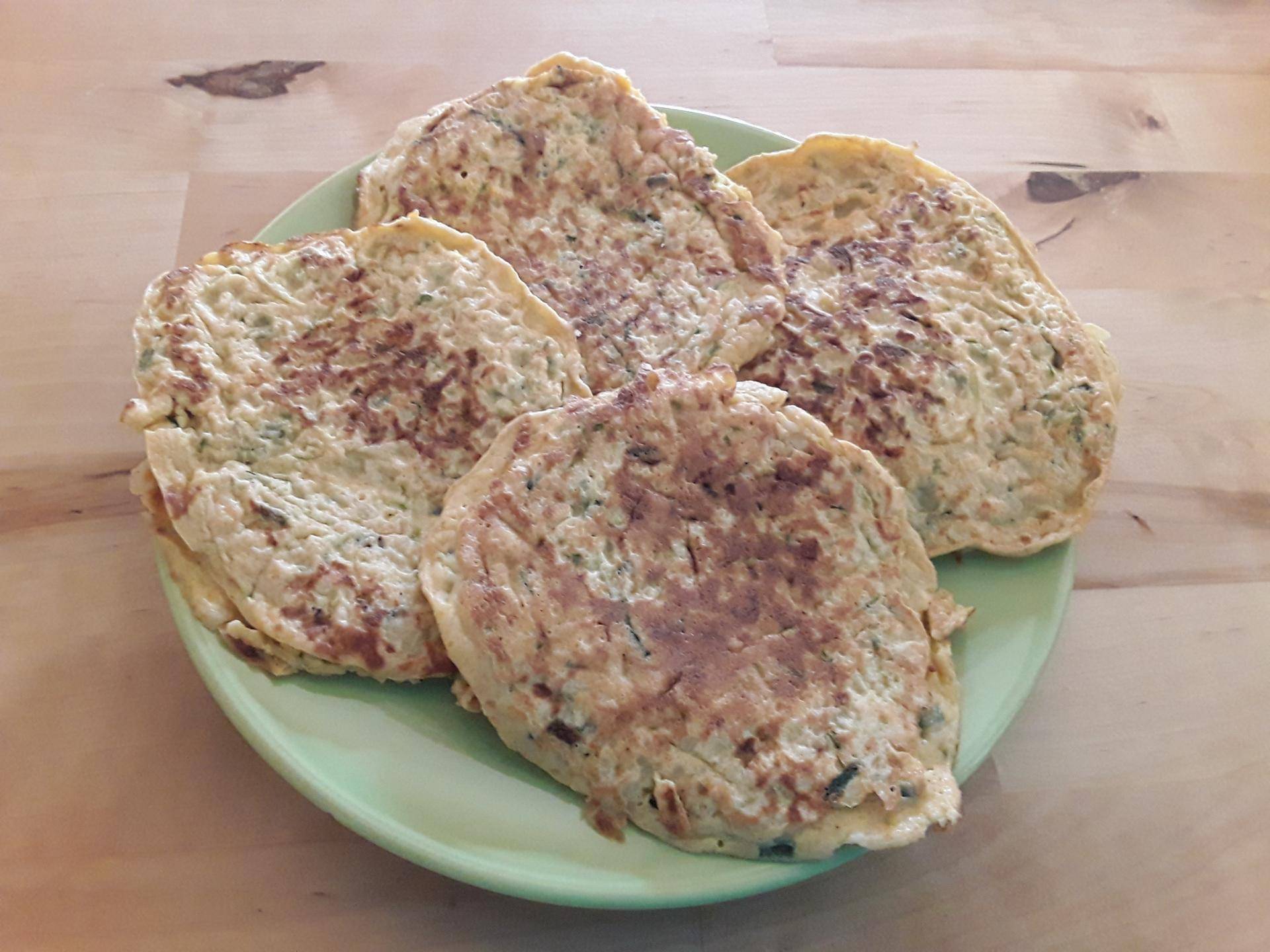 Pancakes courgette chèvre - Recette Companion Connect XL | Moulinex